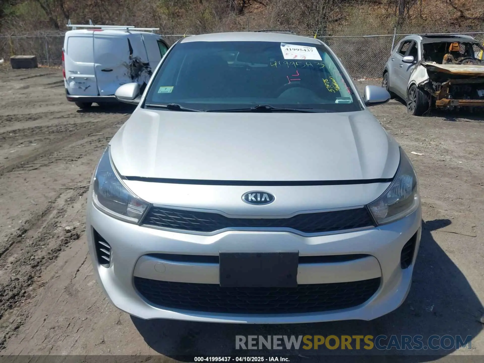 13 Photograph of a damaged car 3KPA25AB1KE194432 KIA RIO 5-DOOR 2019