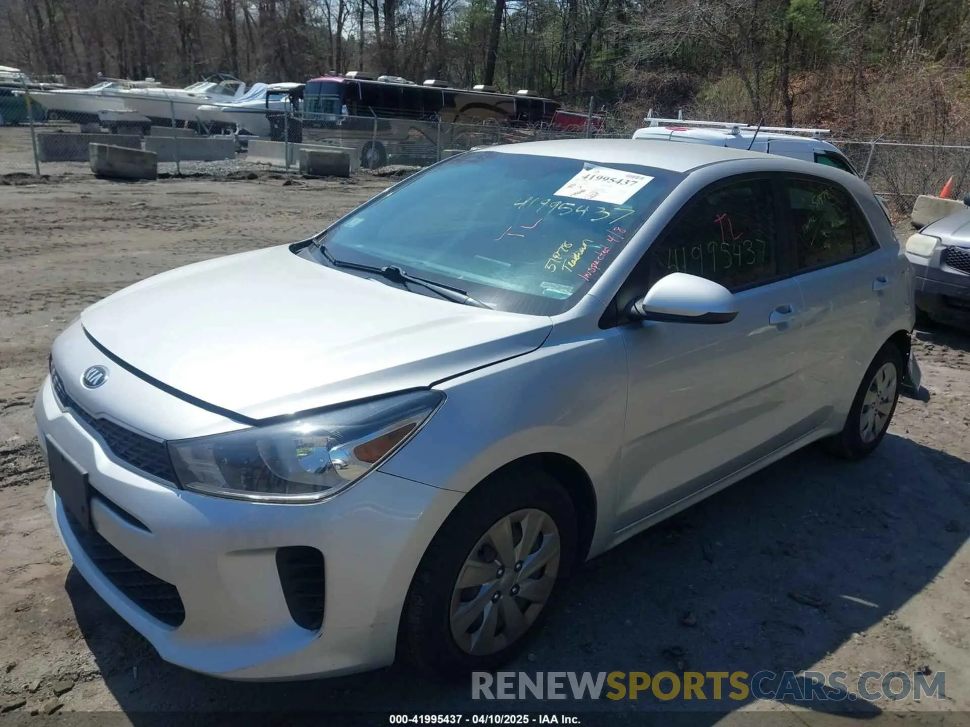 2 Photograph of a damaged car 3KPA25AB1KE194432 KIA RIO 5-DOOR 2019