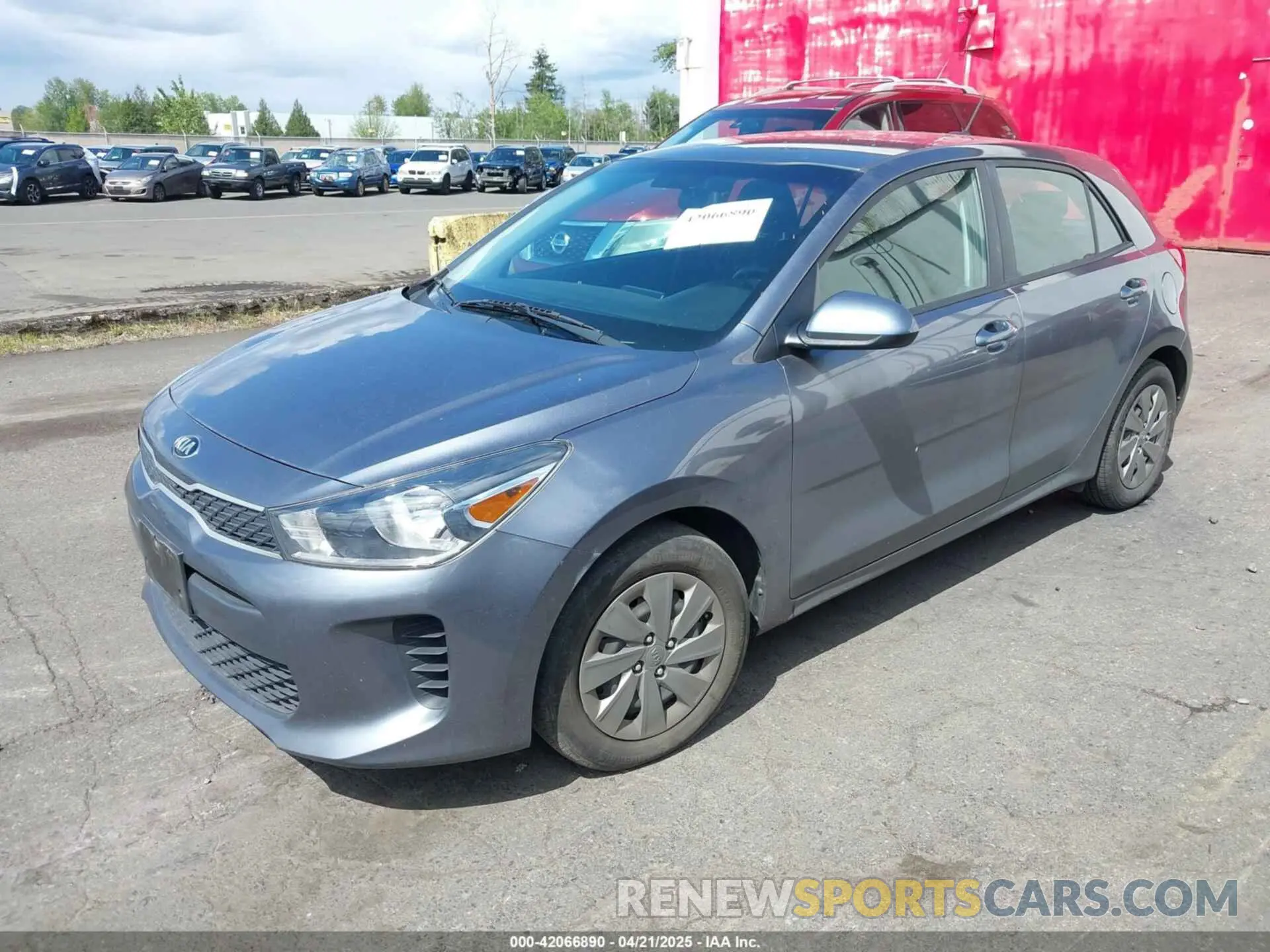 2 Photograph of a damaged car 3KPA25AB2KE210251 KIA RIO 5-DOOR 2019