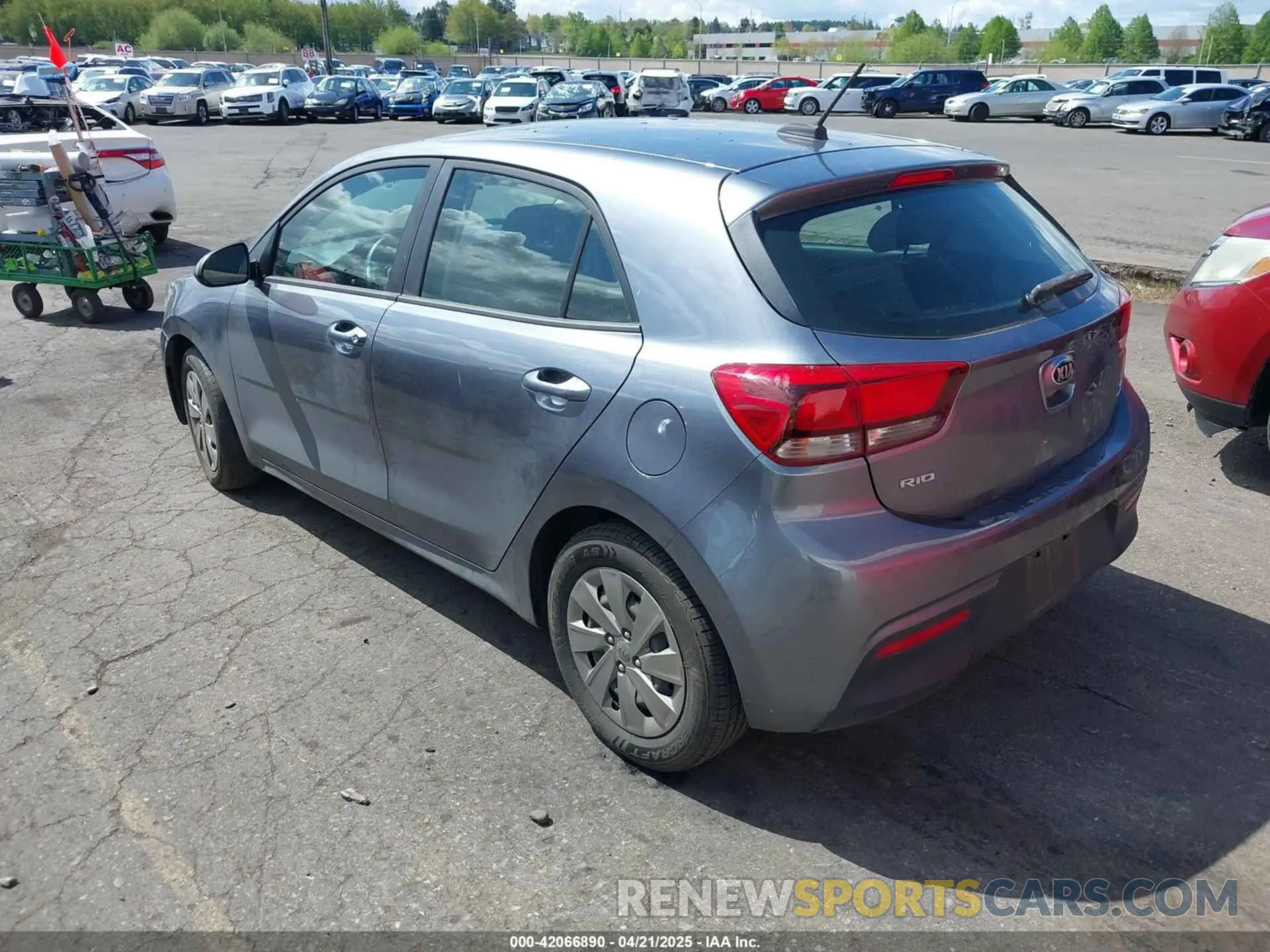 3 Photograph of a damaged car 3KPA25AB2KE210251 KIA RIO 5-DOOR 2019