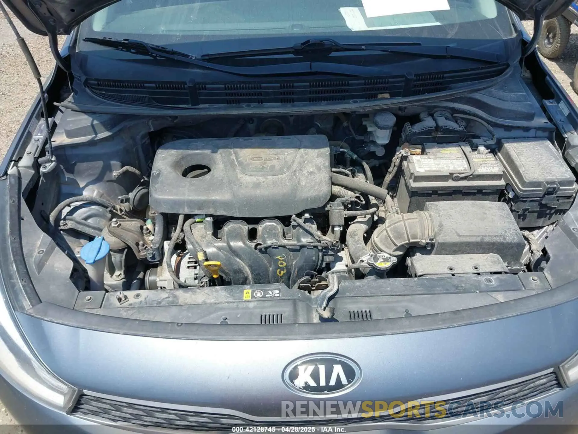 10 Photograph of a damaged car 3KPA25AB5KE215783 KIA RIO 5-DOOR 2019
