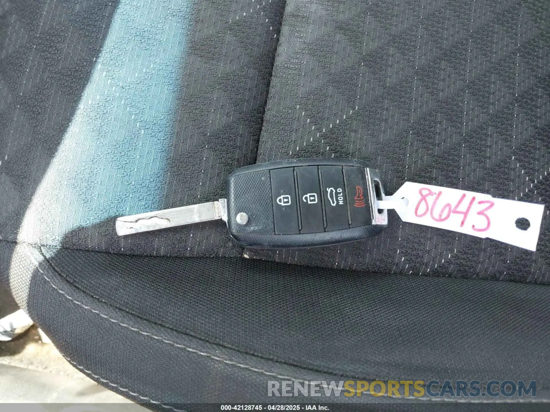 11 Photograph of a damaged car 3KPA25AB5KE215783 KIA RIO 5-DOOR 2019