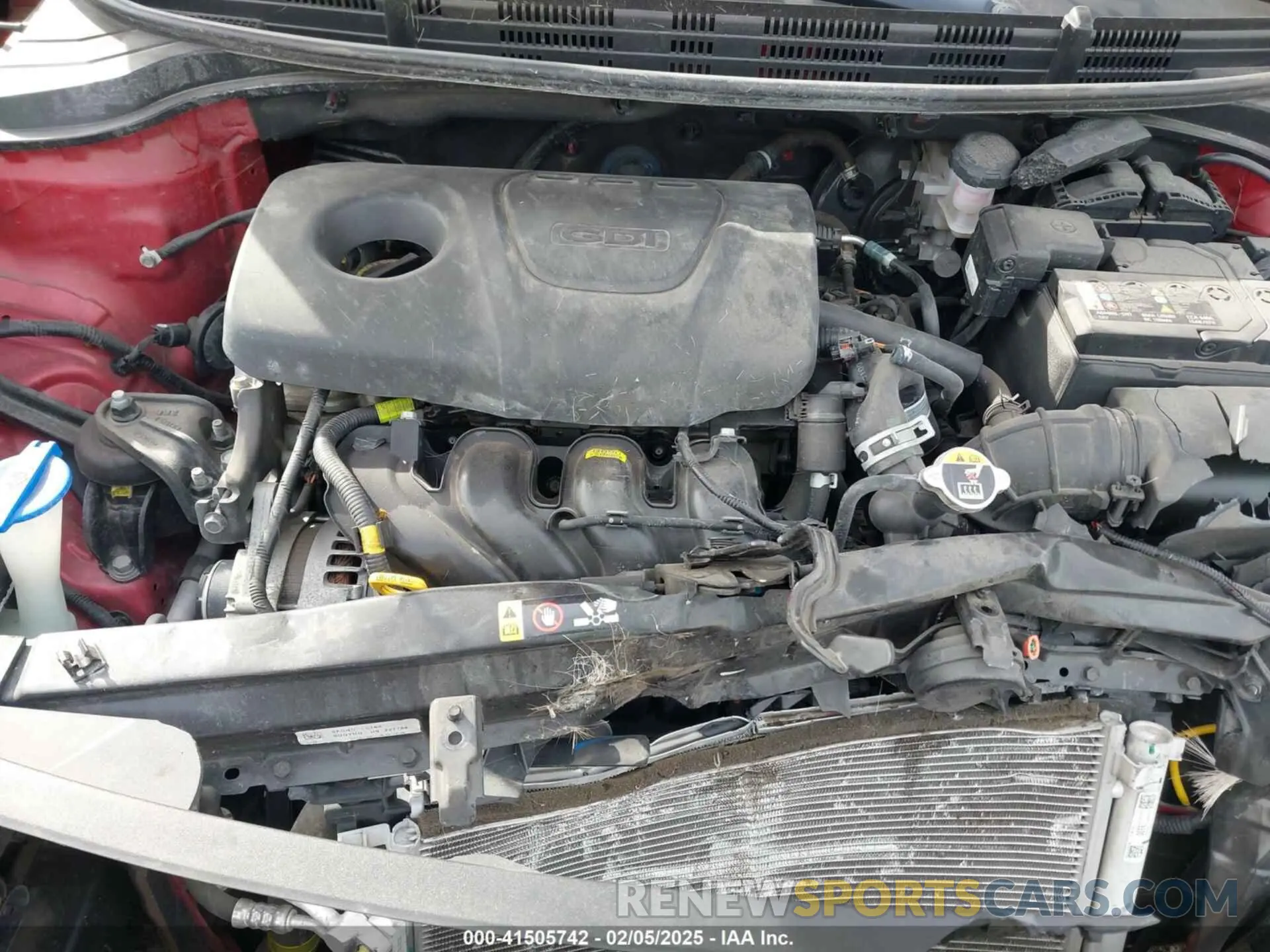 10 Photograph of a damaged car 3KPA25AB5KE227724 KIA RIO 5-DOOR 2019