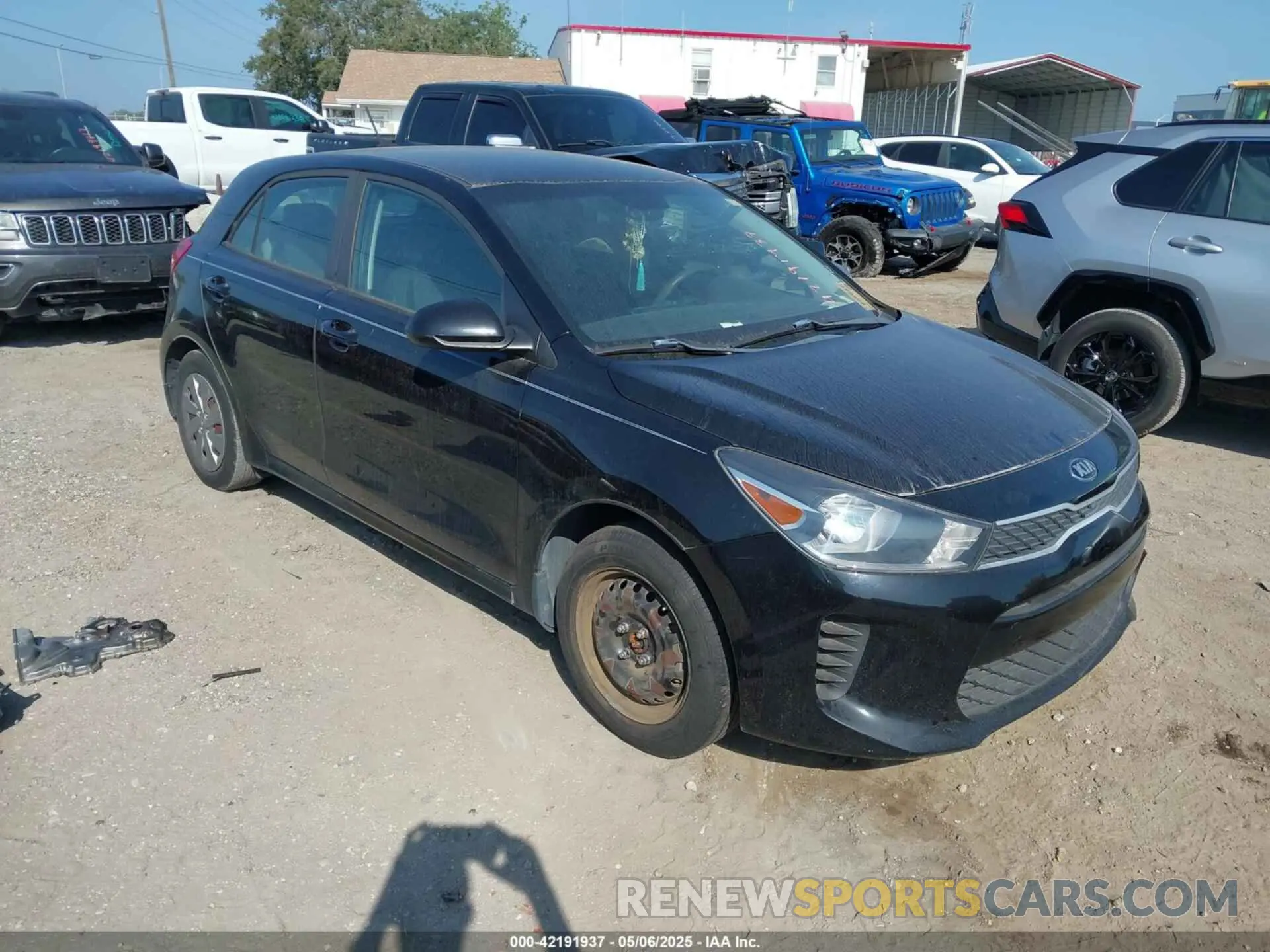 1 Photograph of a damaged car 3KPA25AB6KE176055 KIA RIO 5-DOOR 2019