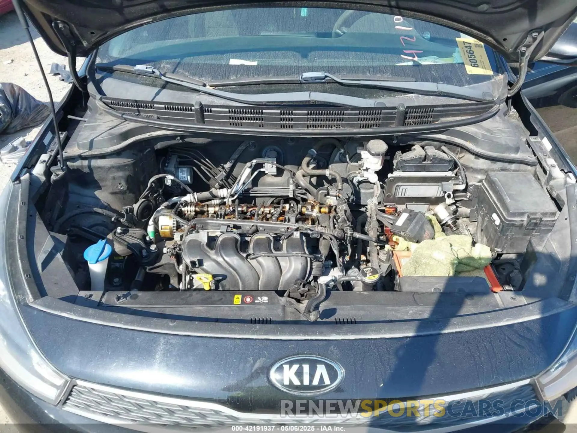 10 Photograph of a damaged car 3KPA25AB6KE176055 KIA RIO 5-DOOR 2019