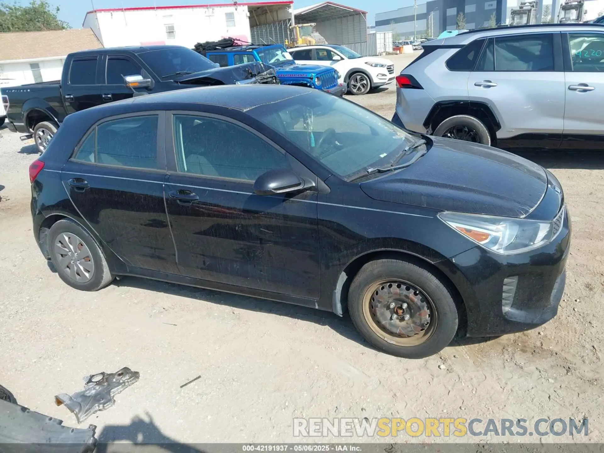 13 Photograph of a damaged car 3KPA25AB6KE176055 KIA RIO 5-DOOR 2019