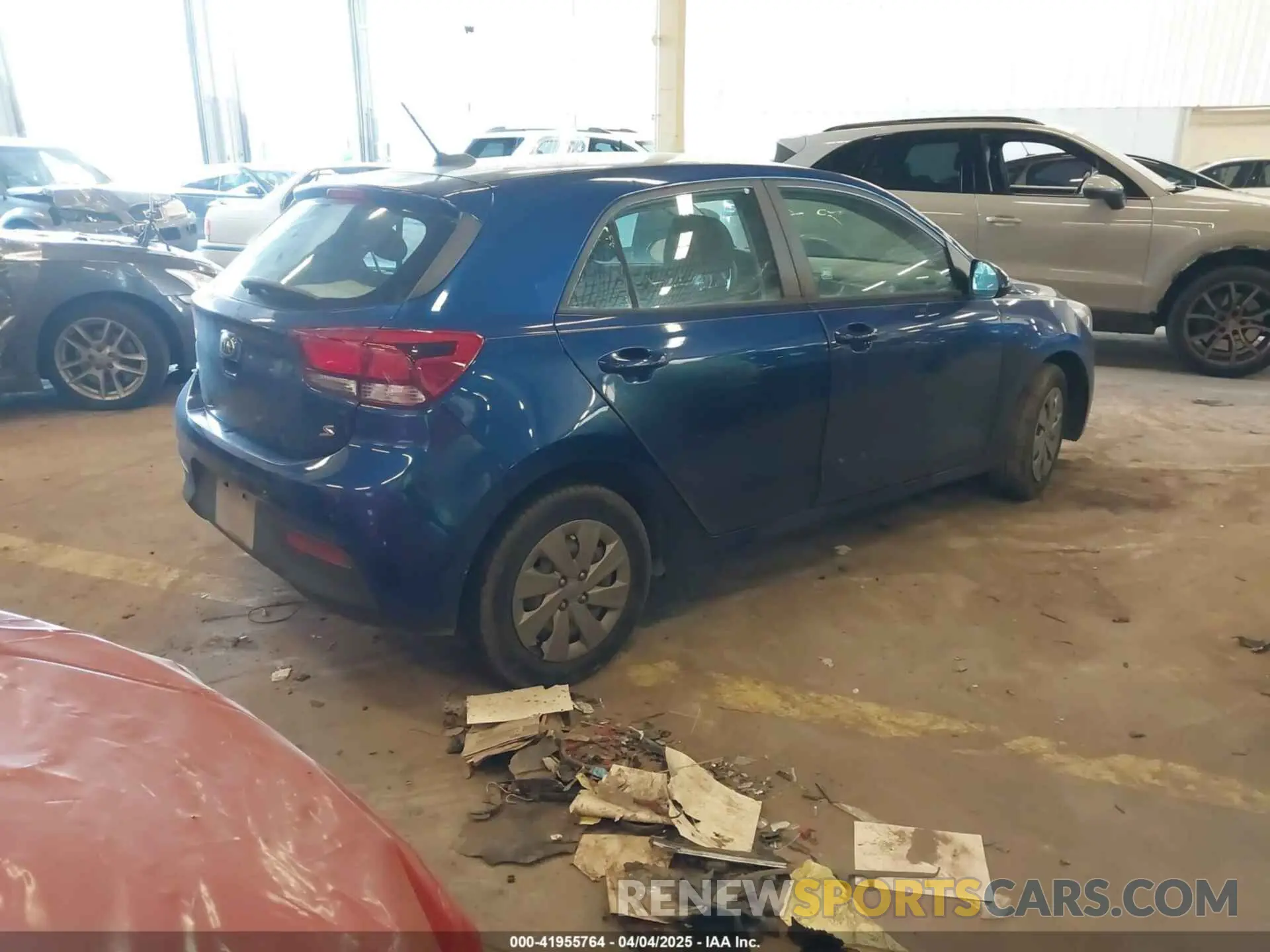 4 Photograph of a damaged car 3KPA25AB8KE209783 KIA RIO 5-DOOR 2019
