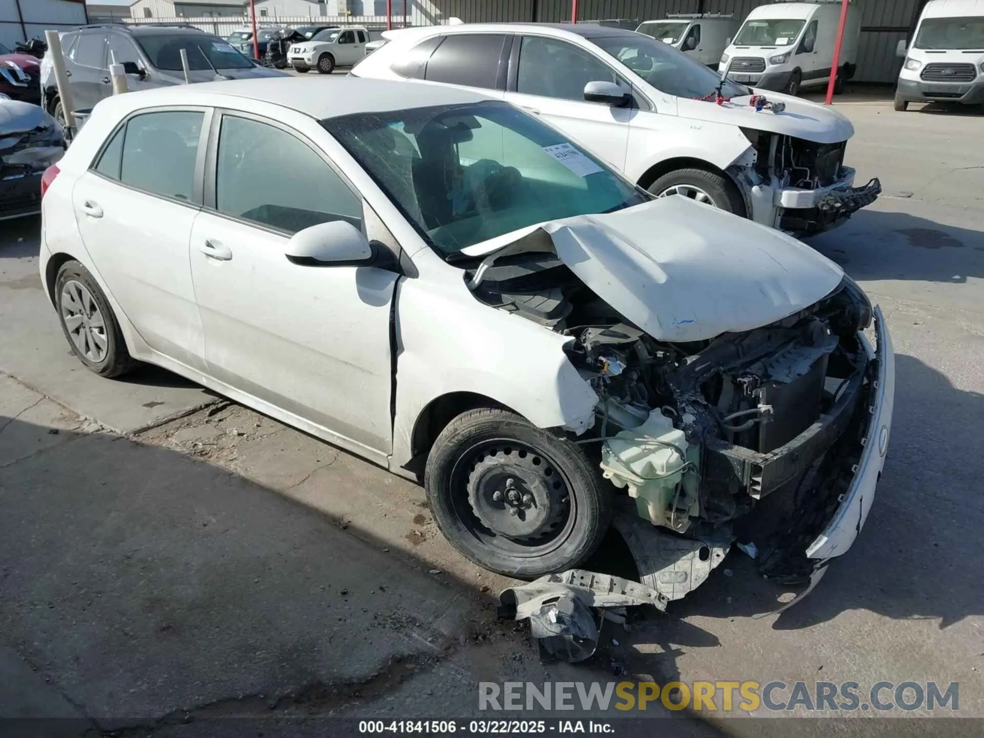 1 Photograph of a damaged car 3KPA25ABXKE208392 KIA RIO 5-DOOR 2019