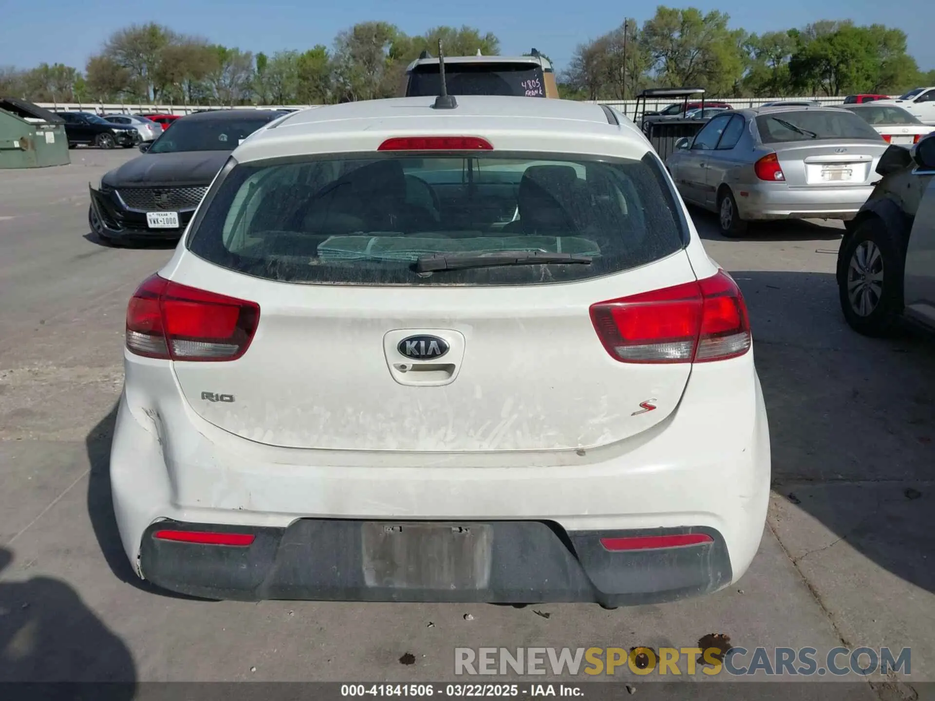15 Photograph of a damaged car 3KPA25ABXKE208392 KIA RIO 5-DOOR 2019