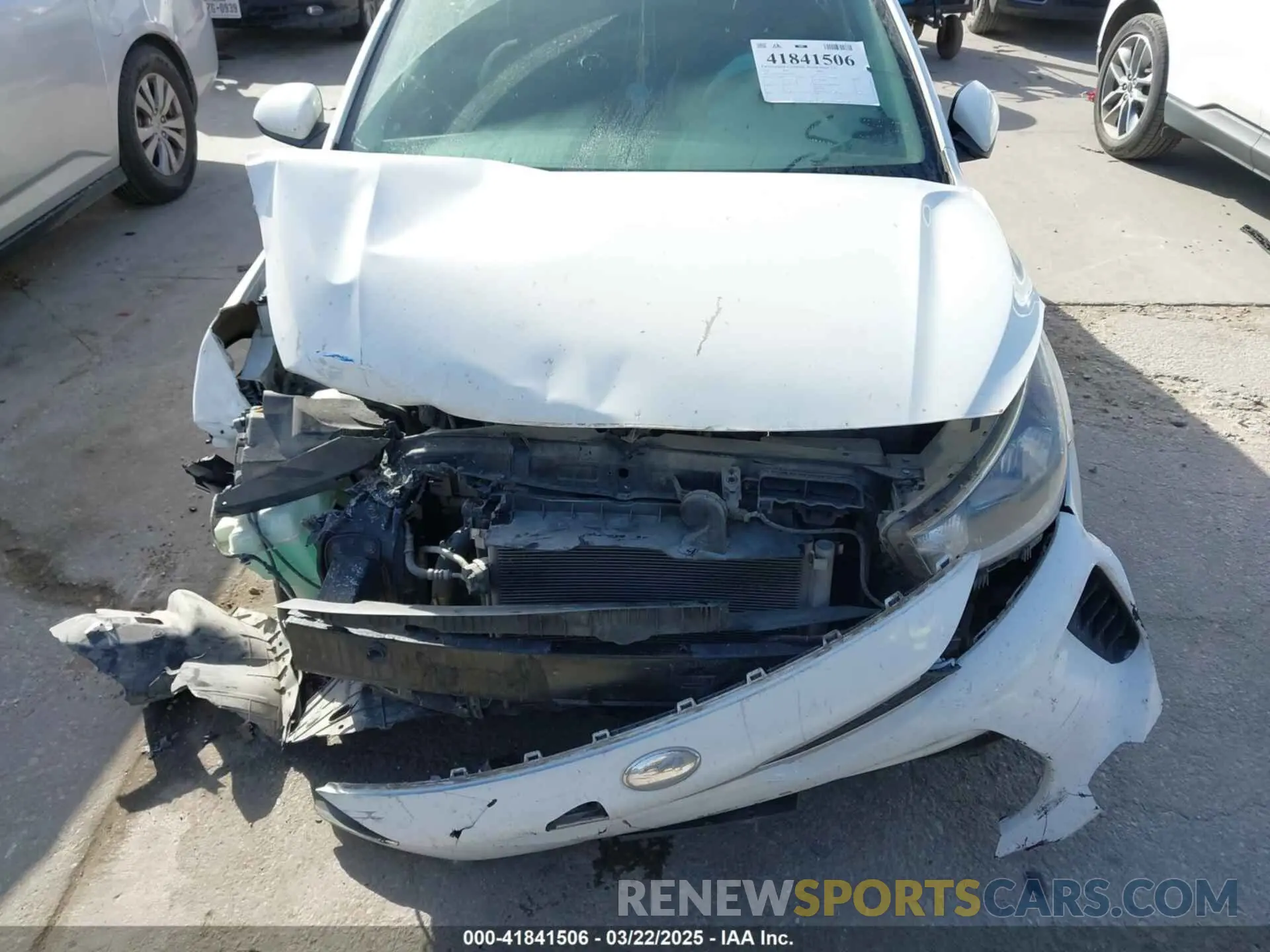 6 Photograph of a damaged car 3KPA25ABXKE208392 KIA RIO 5-DOOR 2019