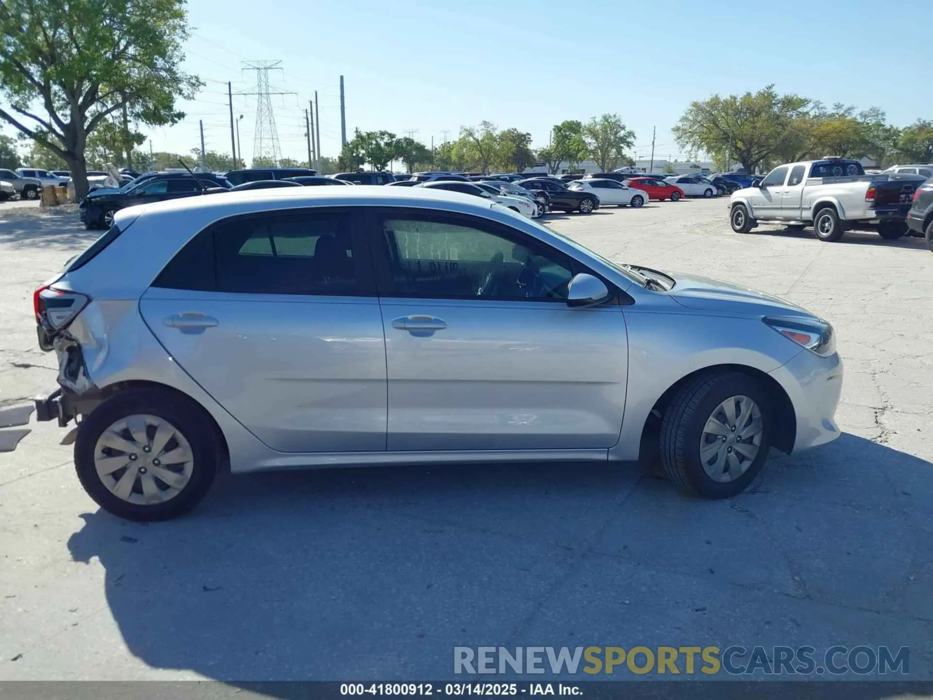 14 Photograph of a damaged car 3KPA25AD4LE309303 KIA RIO 5-DOOR 2020