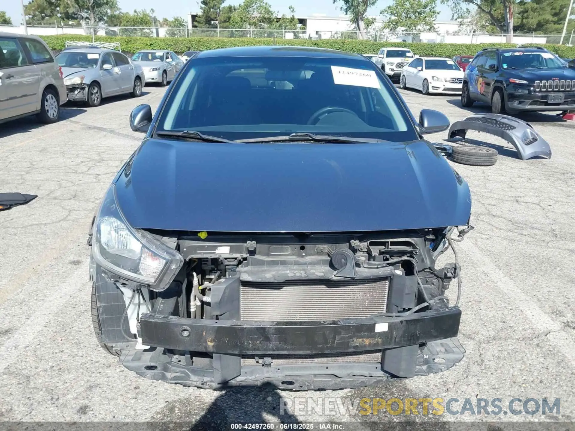 13 Photograph of a damaged car 3KPA25AD6LE295579 KIA RIO 5-DOOR 2020