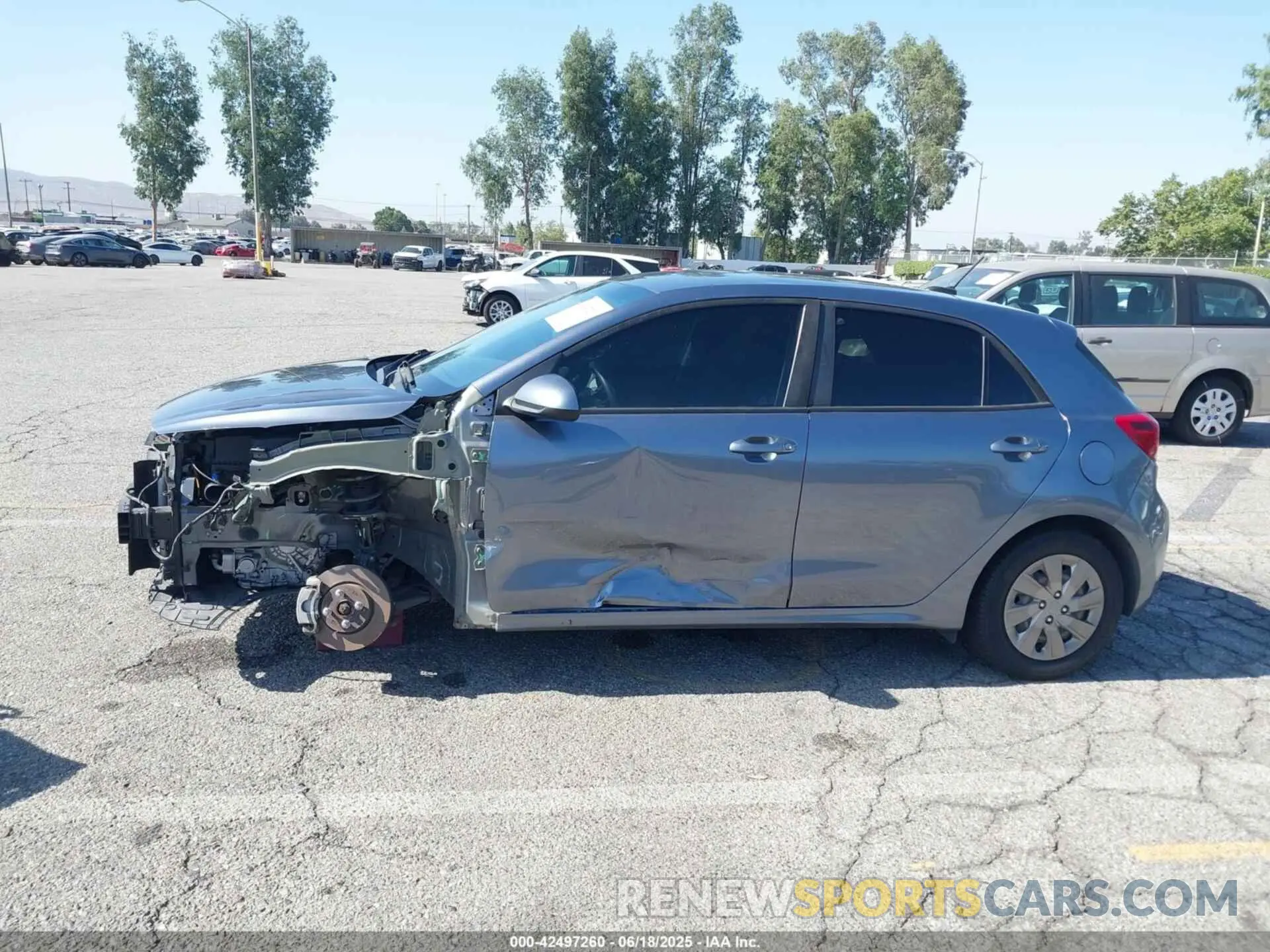 15 Photograph of a damaged car 3KPA25AD6LE295579 KIA RIO 5-DOOR 2020
