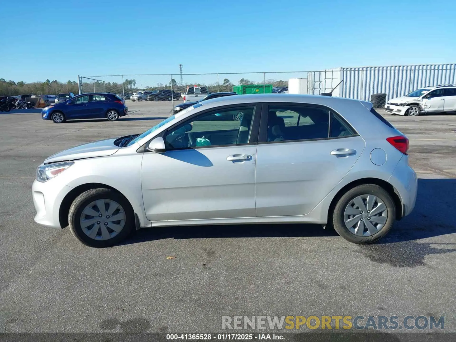 14 Photograph of a damaged car 3KPA25AD7LE348113 KIA RIO 5-DOOR 2020
