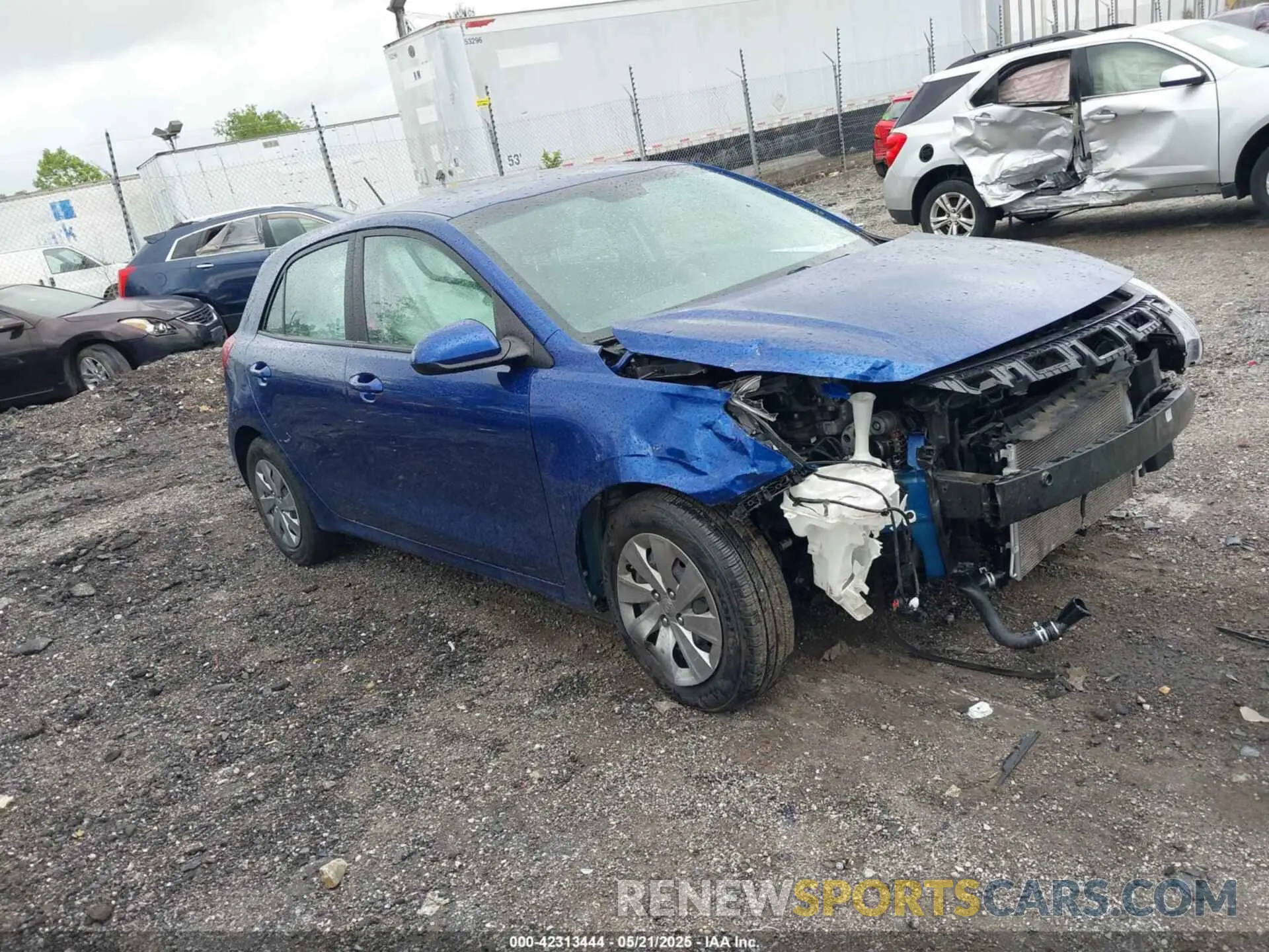 1 Photograph of a damaged car 3KPA25AD8LE329182 KIA RIO 5-DOOR 2020