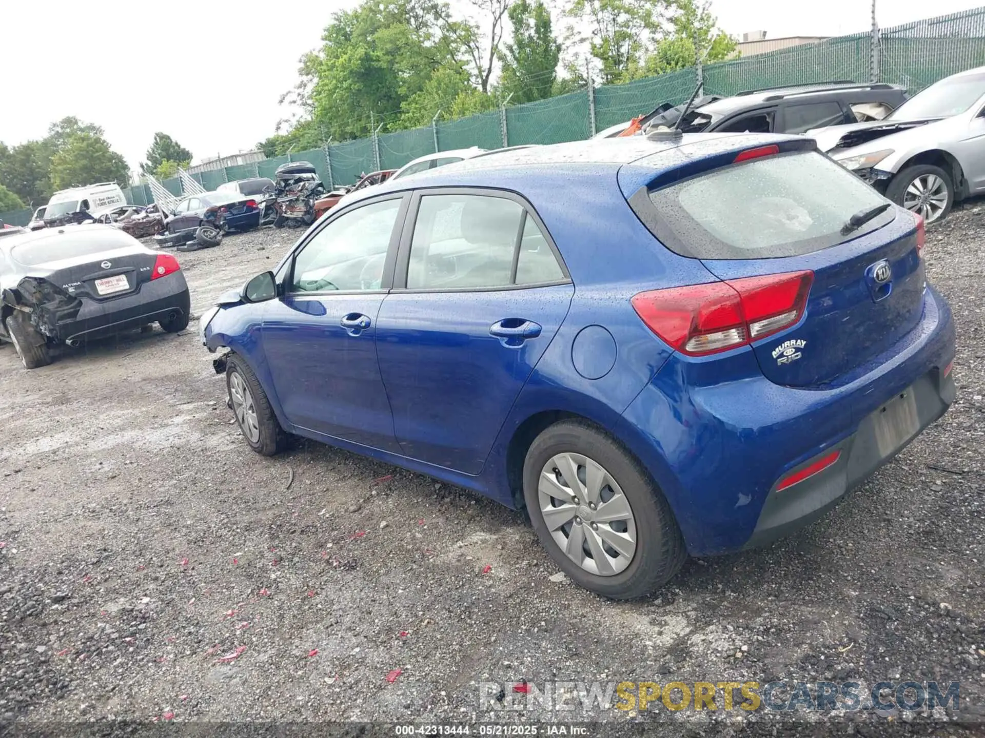 3 Photograph of a damaged car 3KPA25AD8LE329182 KIA RIO 5-DOOR 2020