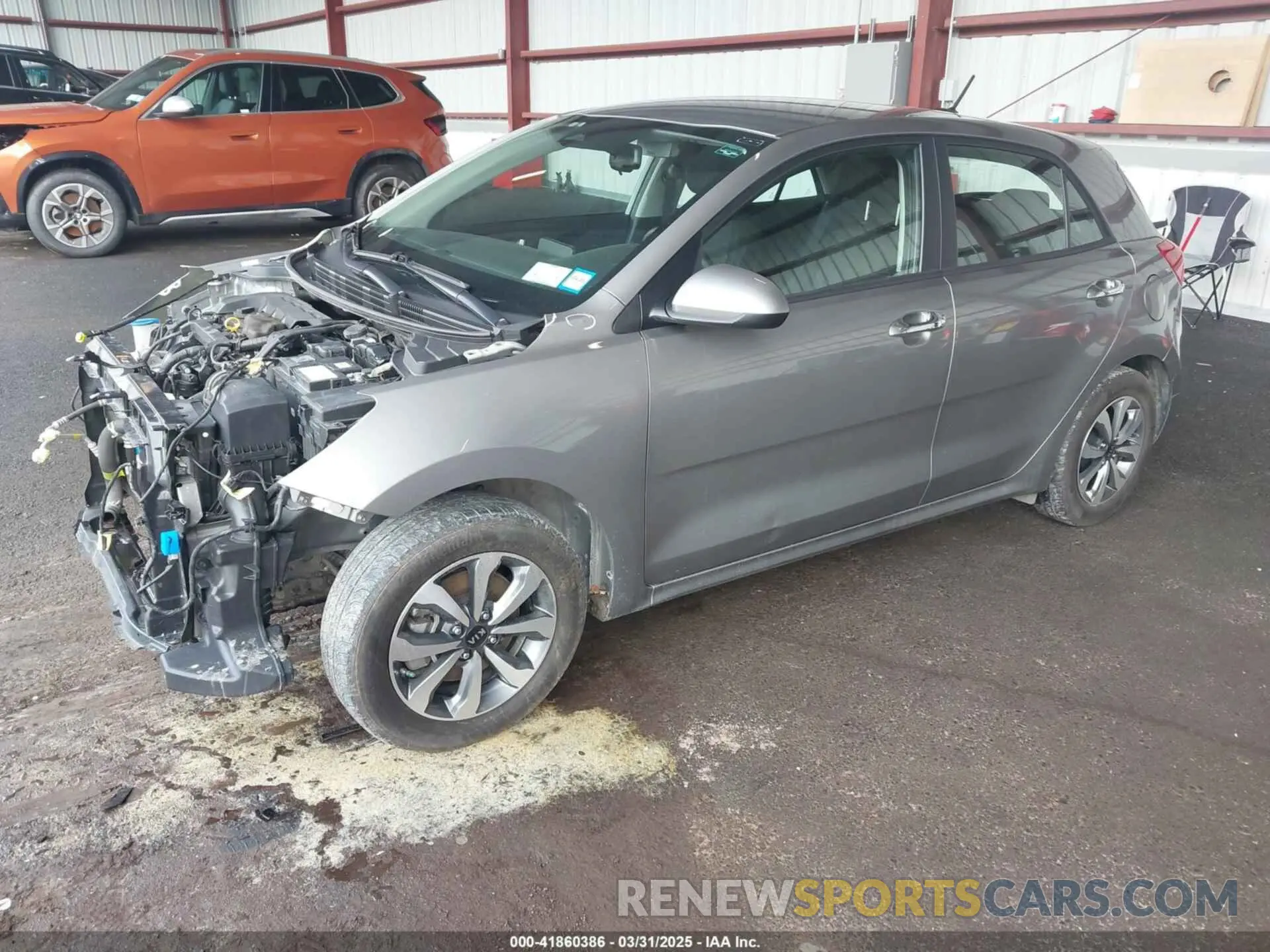 2 Photograph of a damaged car 3KPA25AD1ME374790 KIA RIO 5-DOOR 2021