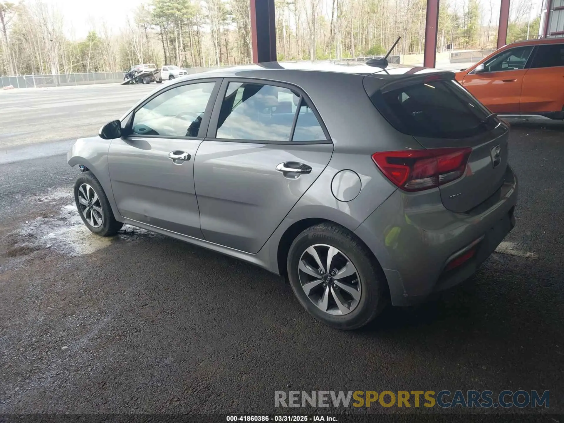 3 Photograph of a damaged car 3KPA25AD1ME374790 KIA RIO 5-DOOR 2021
