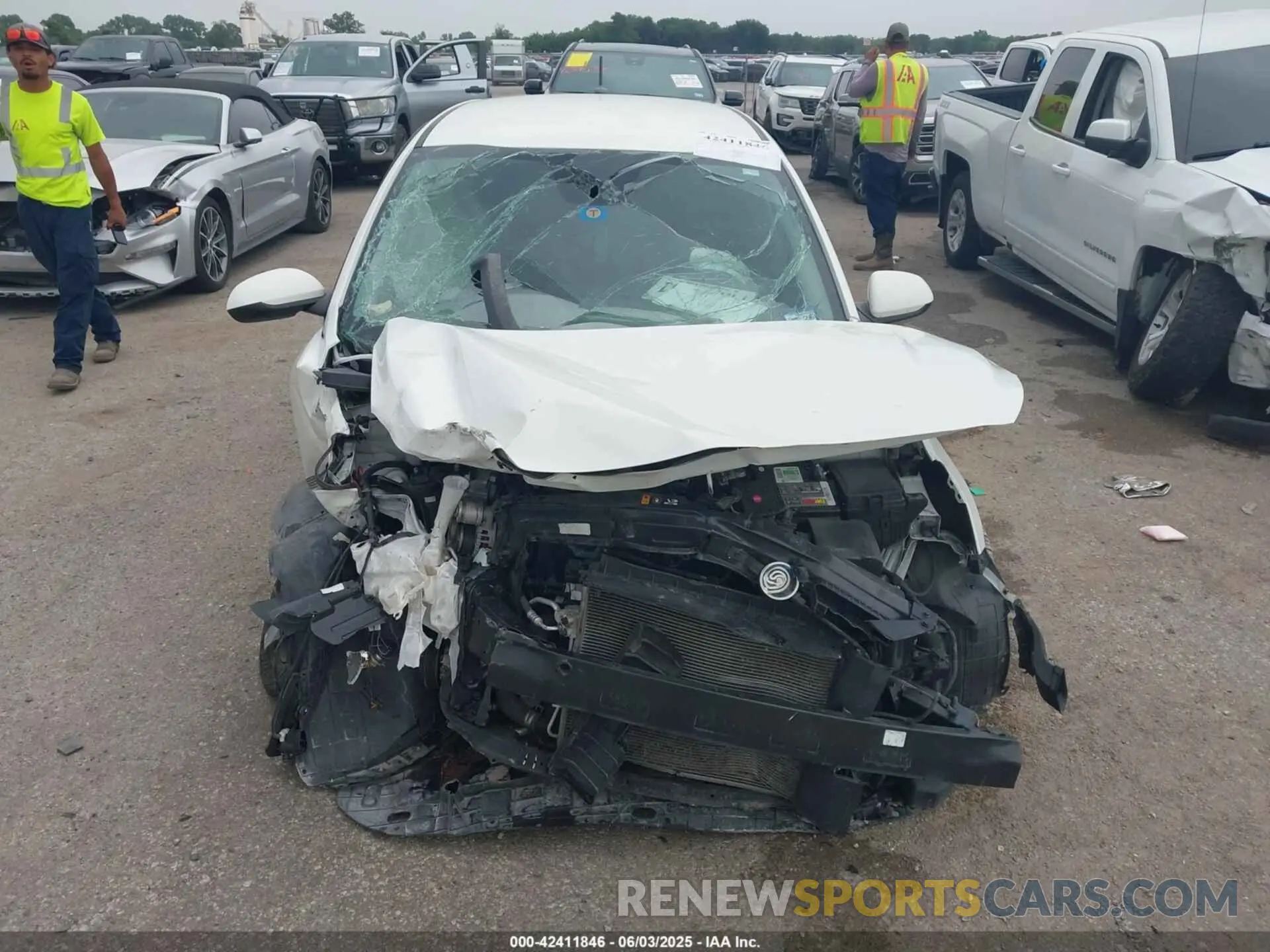 6 Photograph of a damaged car 3KPA25AD4ME377327 KIA RIO 5-DOOR 2021