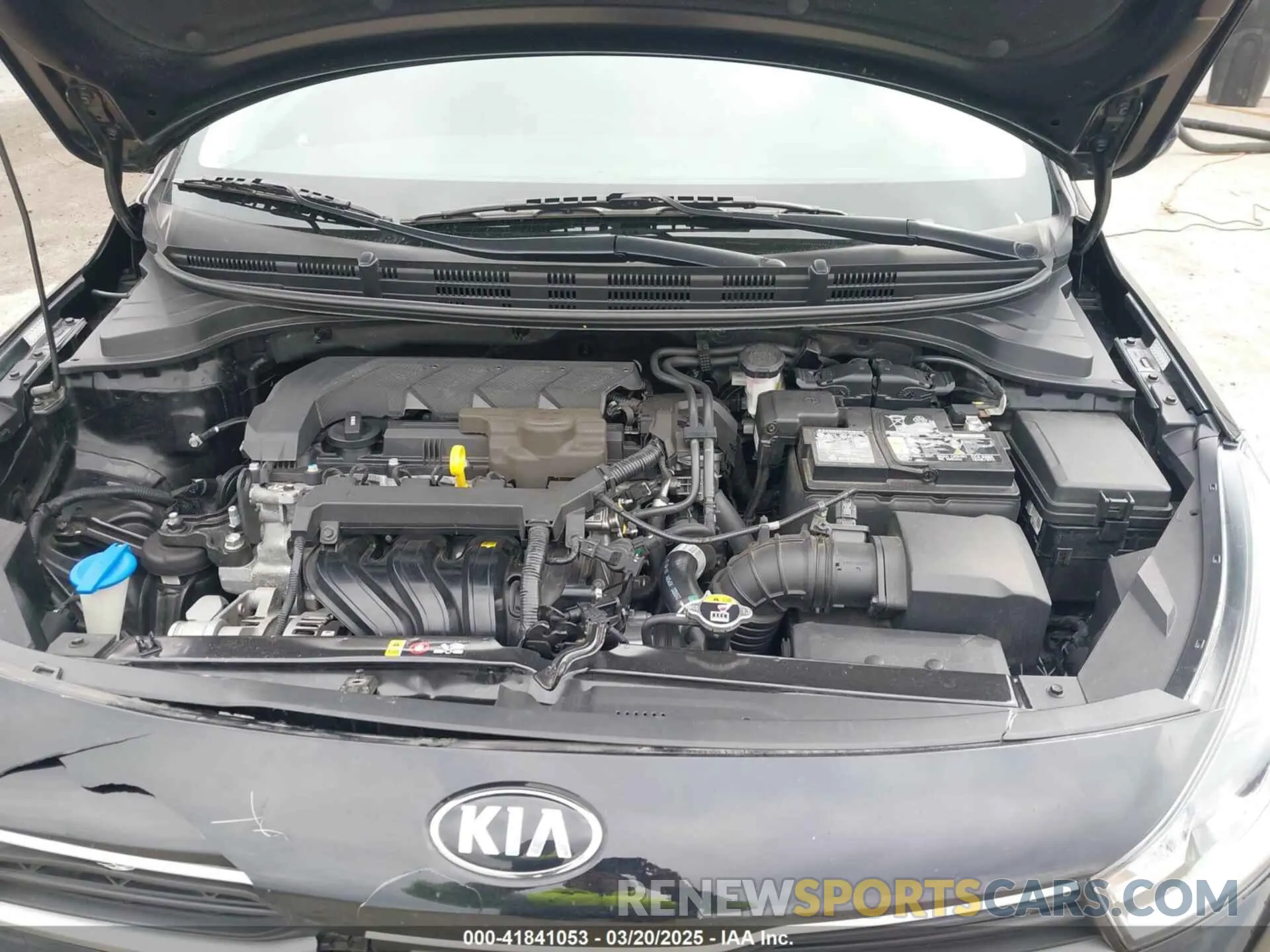 10 Photograph of a damaged car 3KPA25AD4ME417860 KIA RIO 5-DOOR 2021