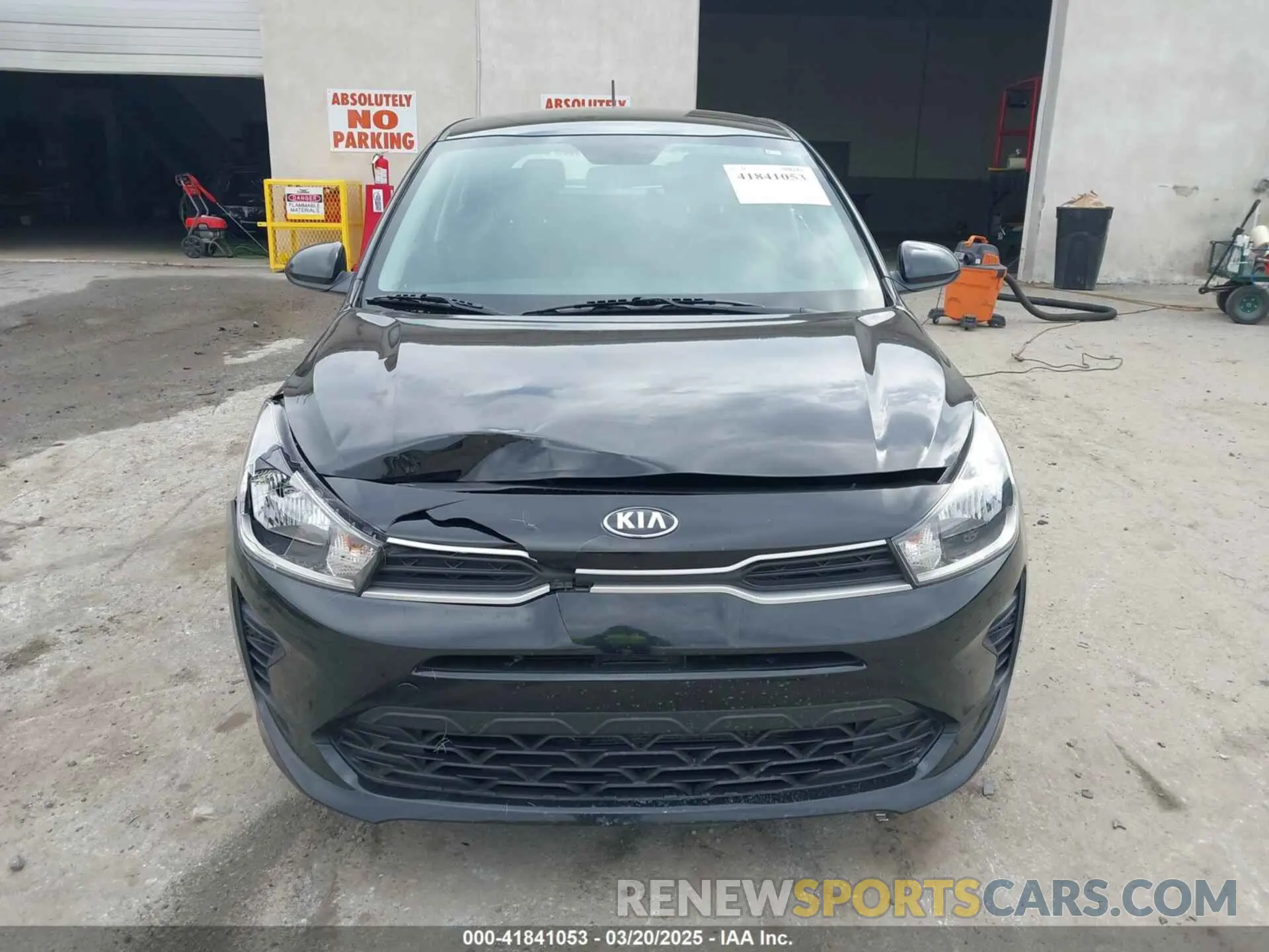 12 Photograph of a damaged car 3KPA25AD4ME417860 KIA RIO 5-DOOR 2021