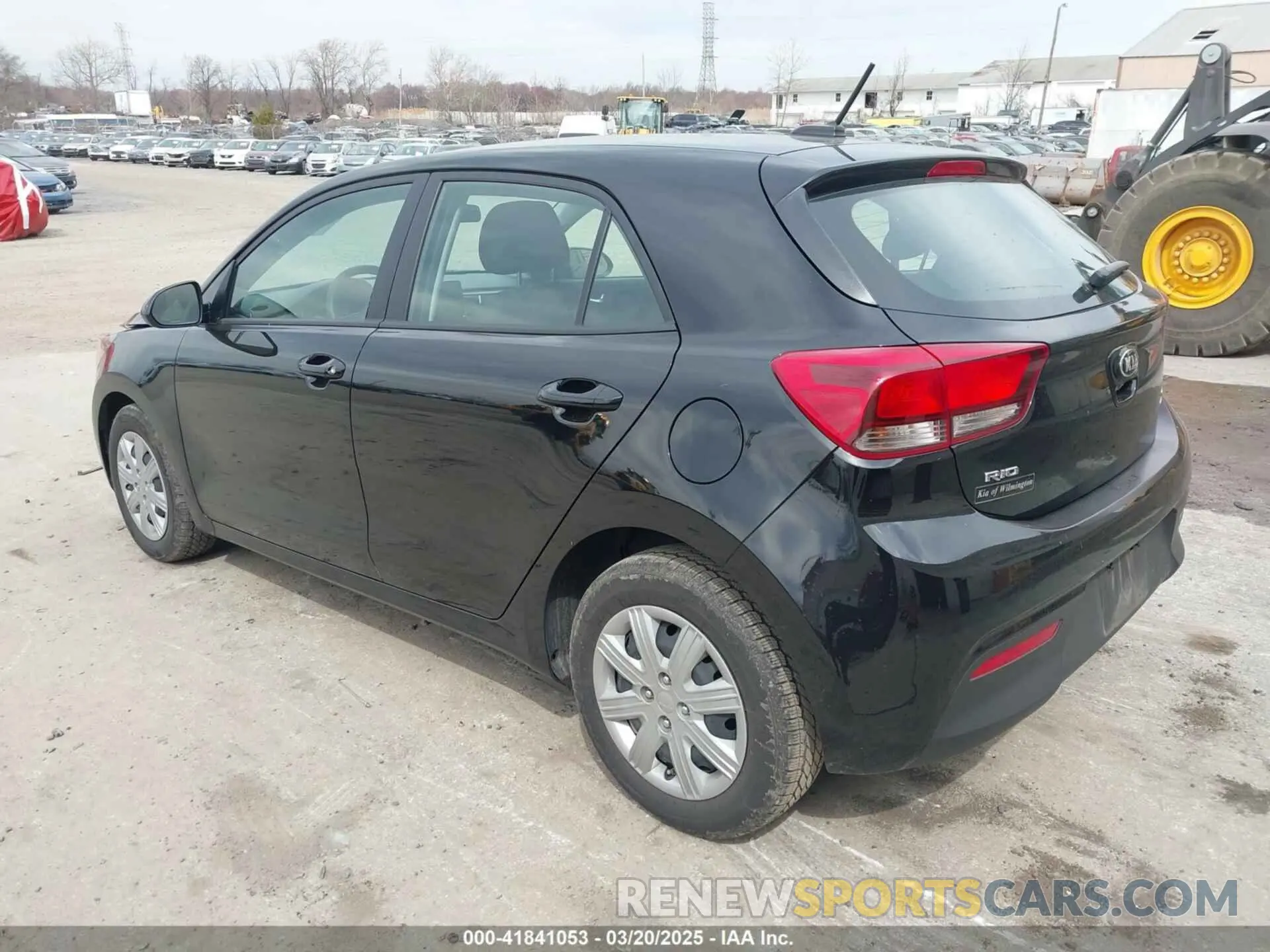 3 Photograph of a damaged car 3KPA25AD4ME417860 KIA RIO 5-DOOR 2021