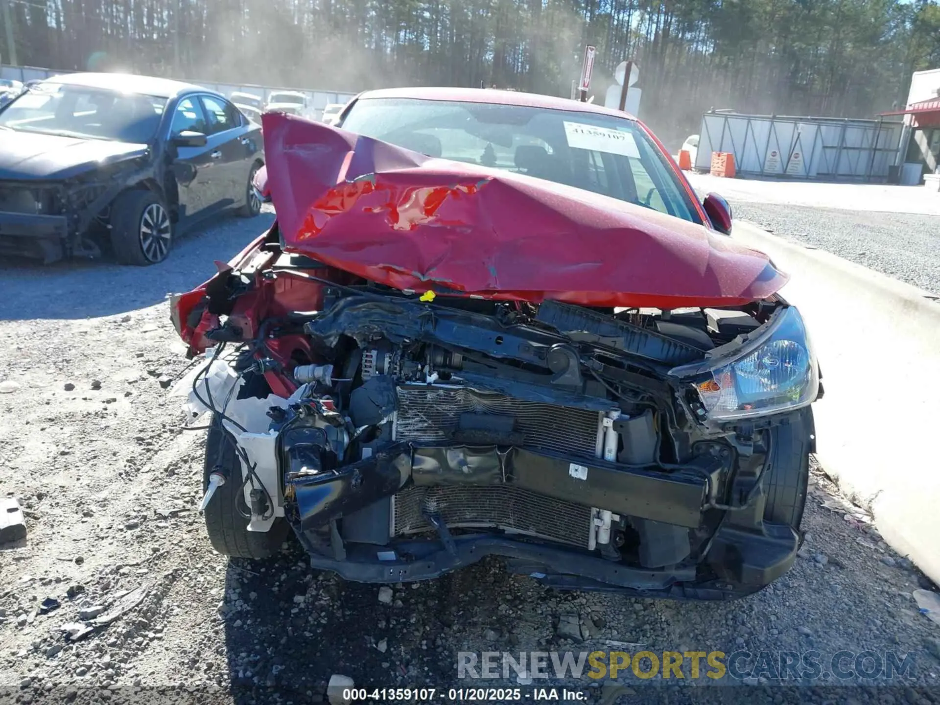 12 Photograph of a damaged car 3KPA25AD5ME388787 KIA RIO 5-DOOR 2021
