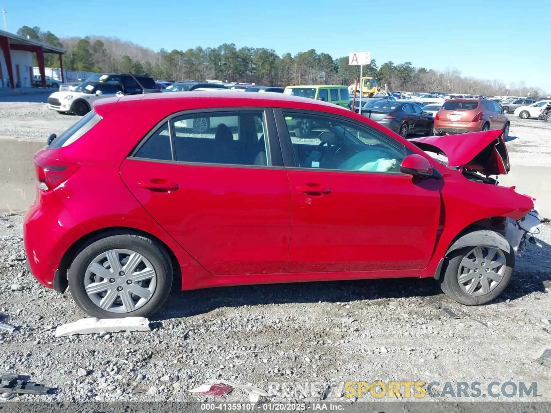 13 Photograph of a damaged car 3KPA25AD5ME388787 KIA RIO 5-DOOR 2021