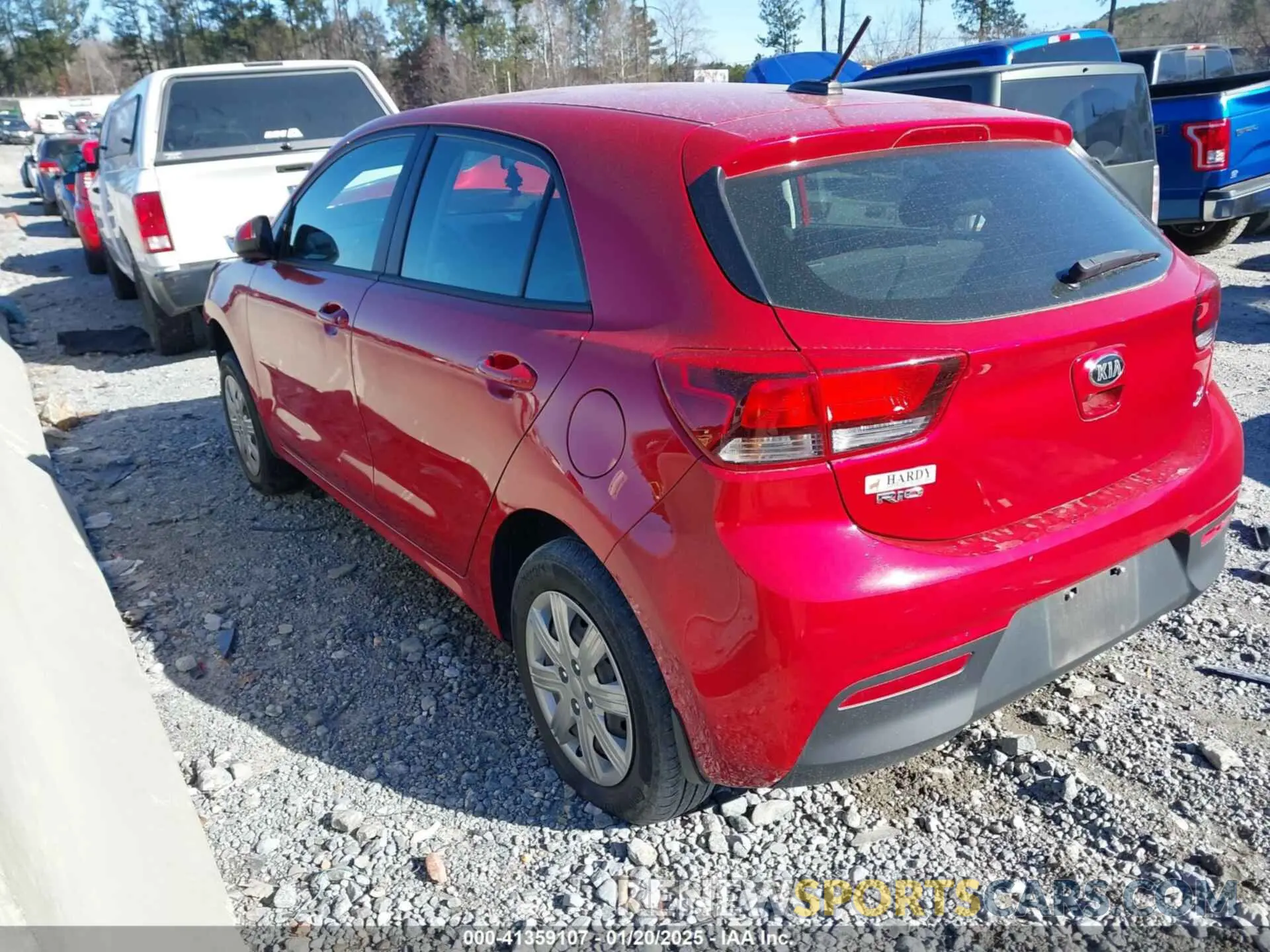 3 Photograph of a damaged car 3KPA25AD5ME388787 KIA RIO 5-DOOR 2021