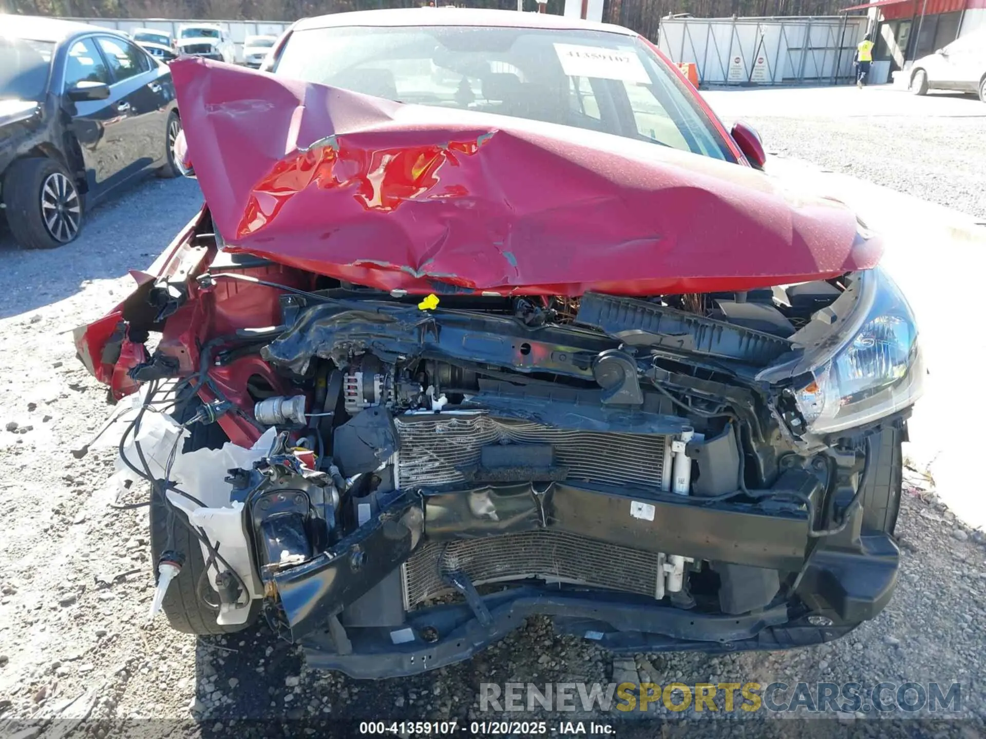 6 Photograph of a damaged car 3KPA25AD5ME388787 KIA RIO 5-DOOR 2021