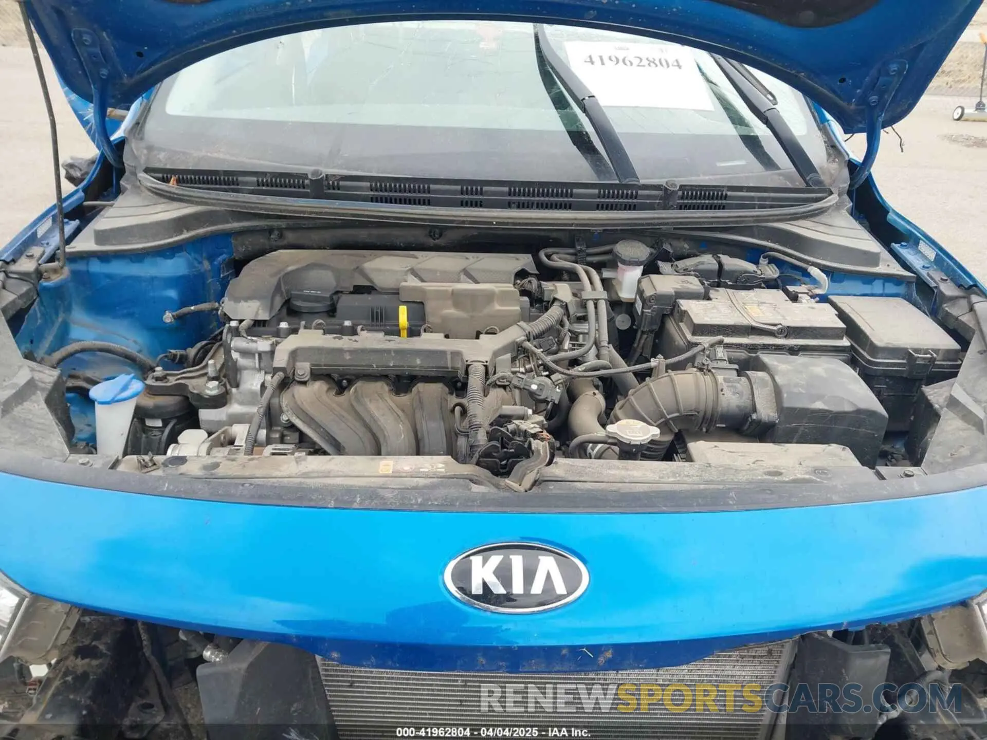 10 Photograph of a damaged car 3KPA25AD6ME402342 KIA RIO 5-DOOR 2021