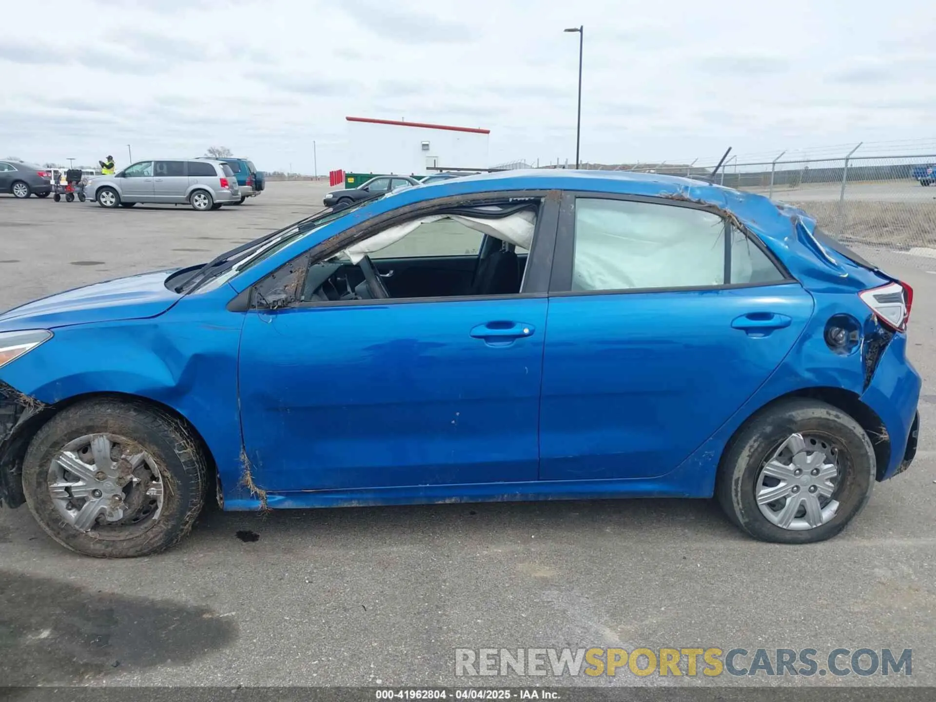 13 Photograph of a damaged car 3KPA25AD6ME402342 KIA RIO 5-DOOR 2021