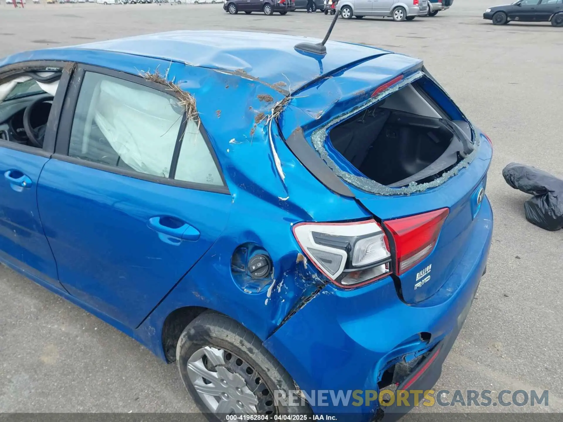 6 Photograph of a damaged car 3KPA25AD6ME402342 KIA RIO 5-DOOR 2021