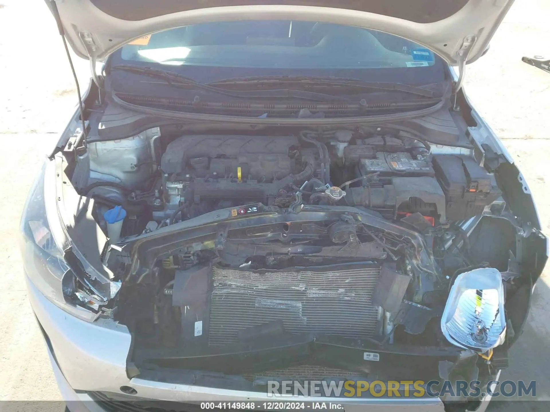 10 Photograph of a damaged car 3KPA25AD7ME433289 KIA RIO 5-DOOR 2021