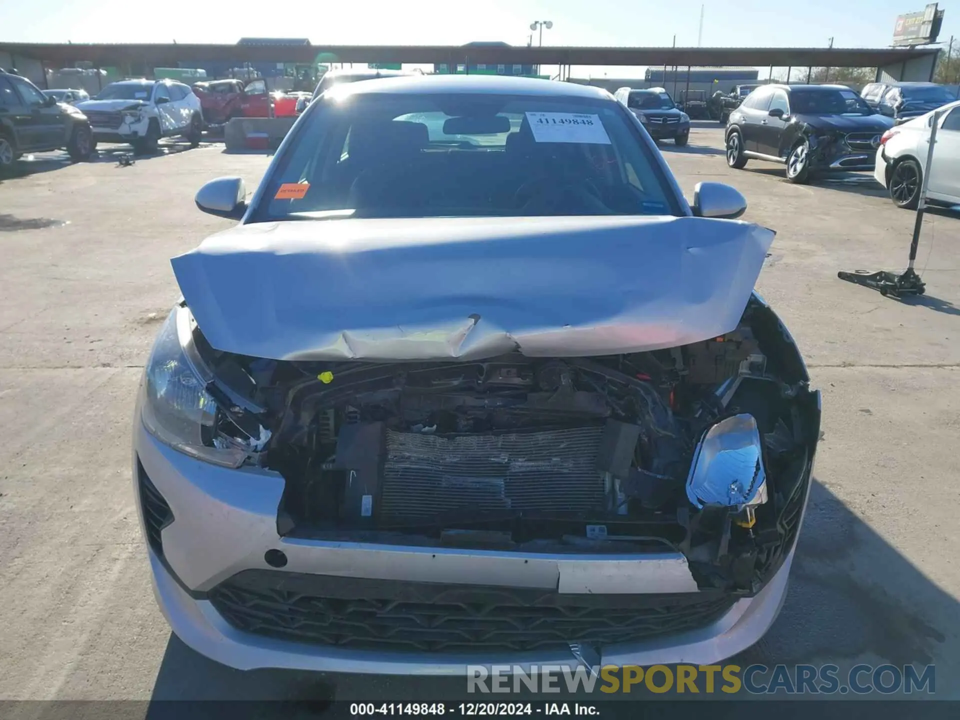 12 Photograph of a damaged car 3KPA25AD7ME433289 KIA RIO 5-DOOR 2021