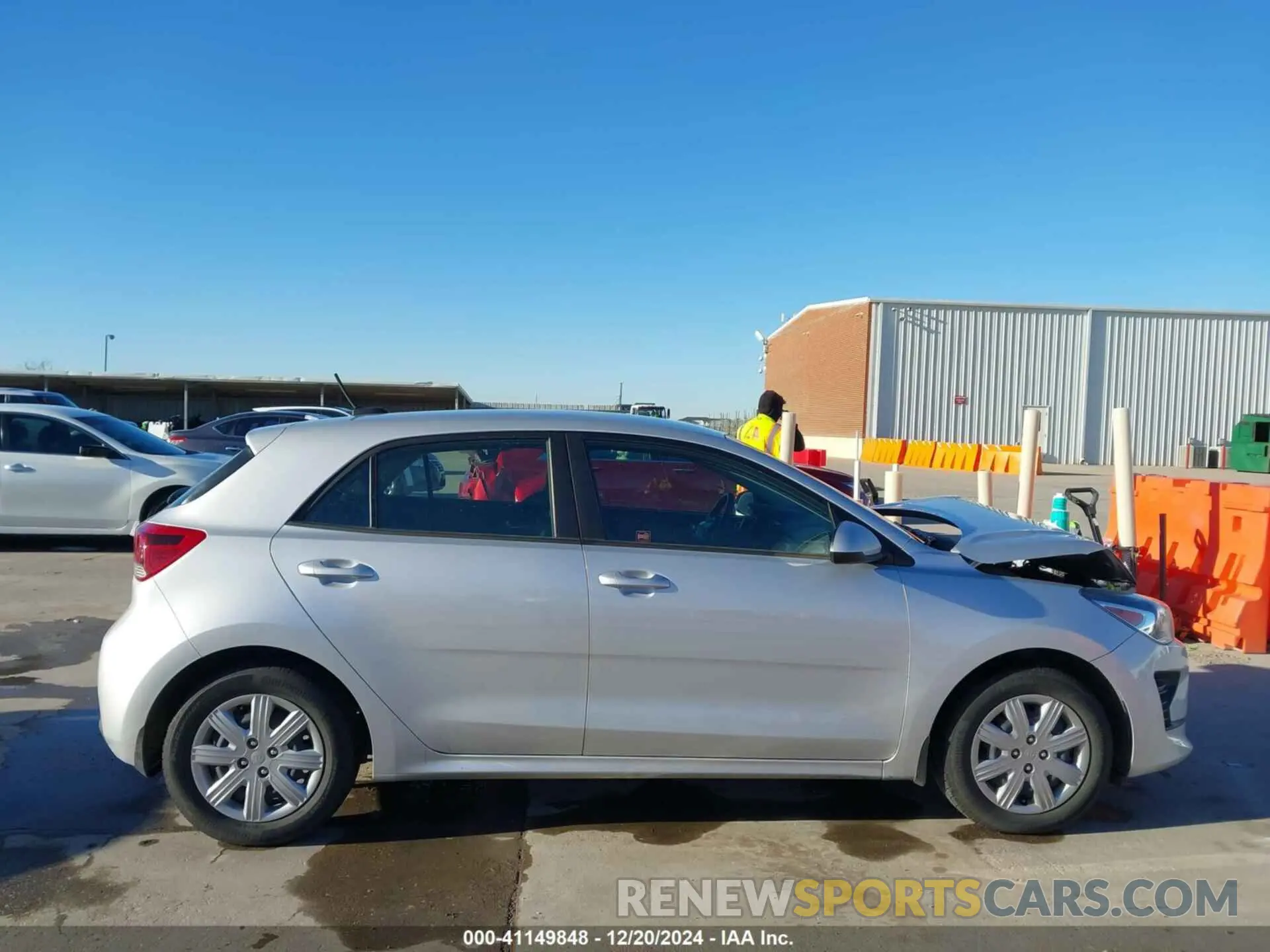 13 Photograph of a damaged car 3KPA25AD7ME433289 KIA RIO 5-DOOR 2021