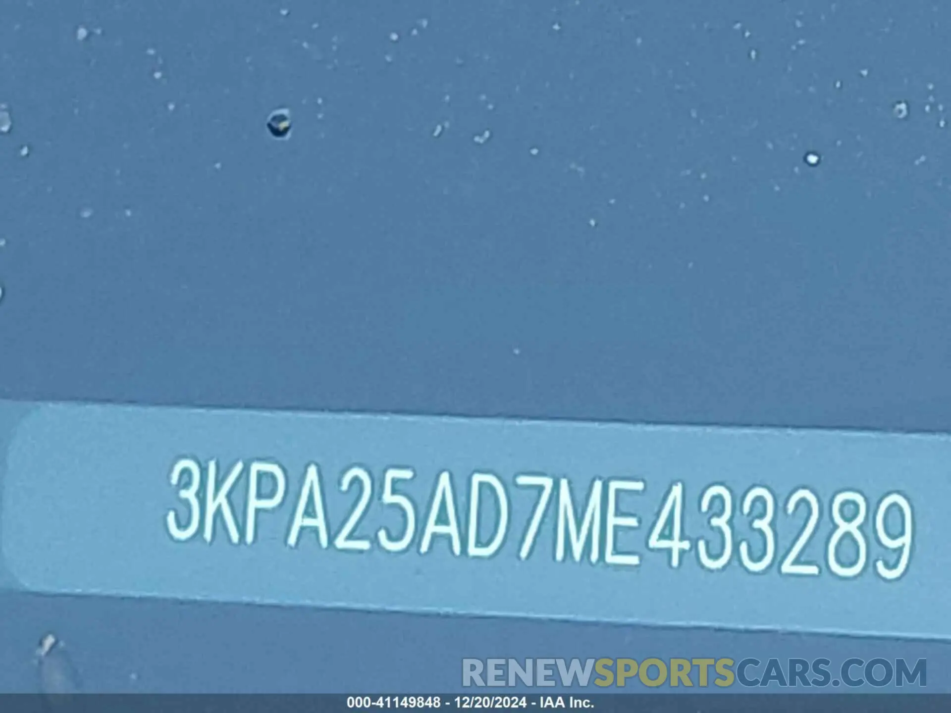 17 Photograph of a damaged car 3KPA25AD7ME433289 KIA RIO 5-DOOR 2021