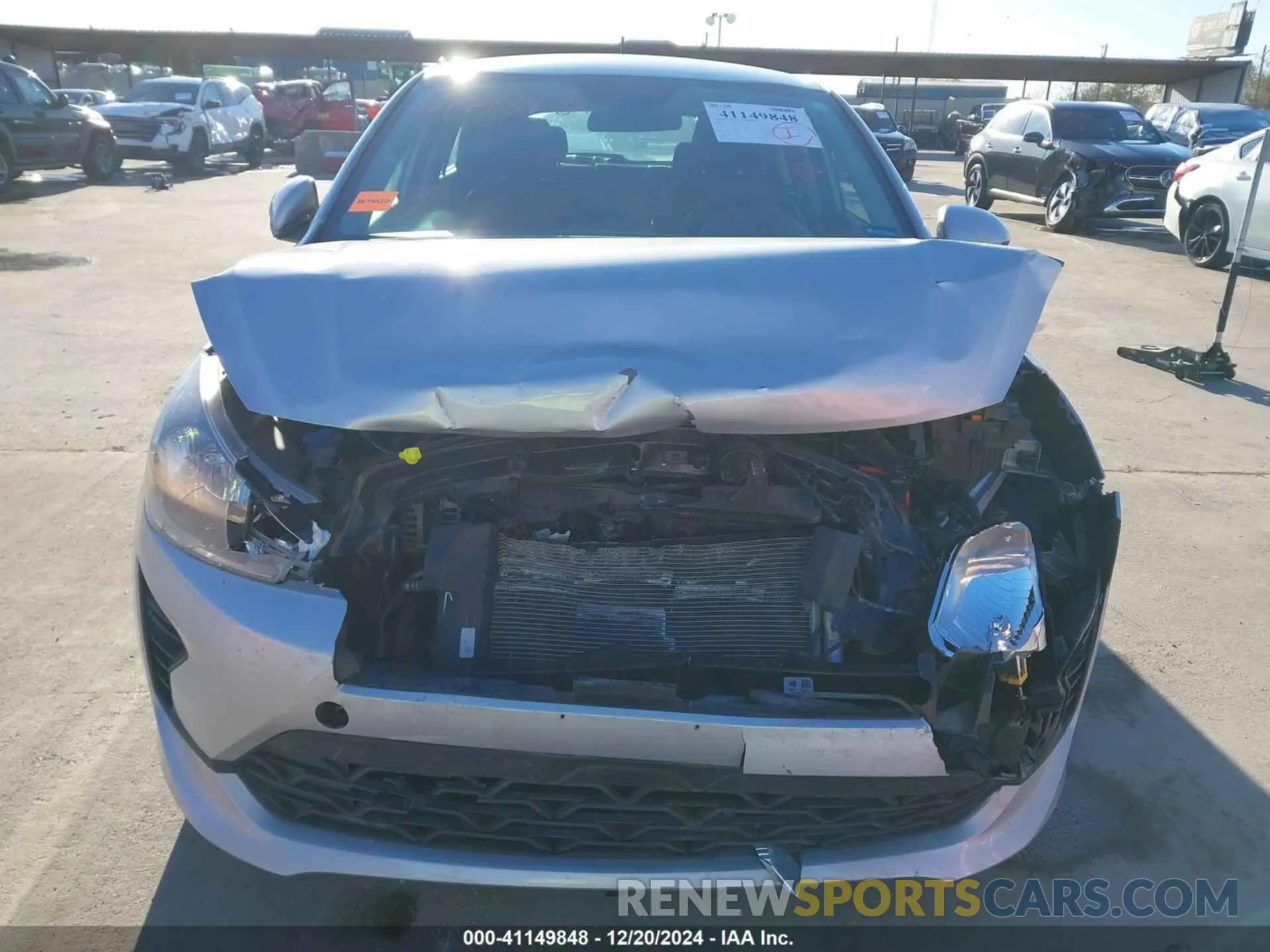 6 Photograph of a damaged car 3KPA25AD7ME433289 KIA RIO 5-DOOR 2021