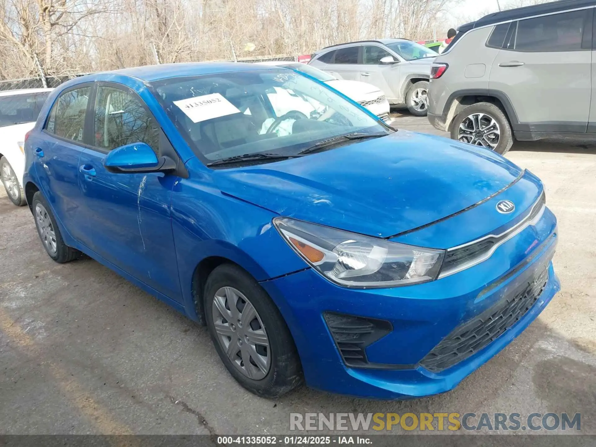 1 Photograph of a damaged car 3KPA25AD9ME379848 KIA RIO 5-DOOR 2021