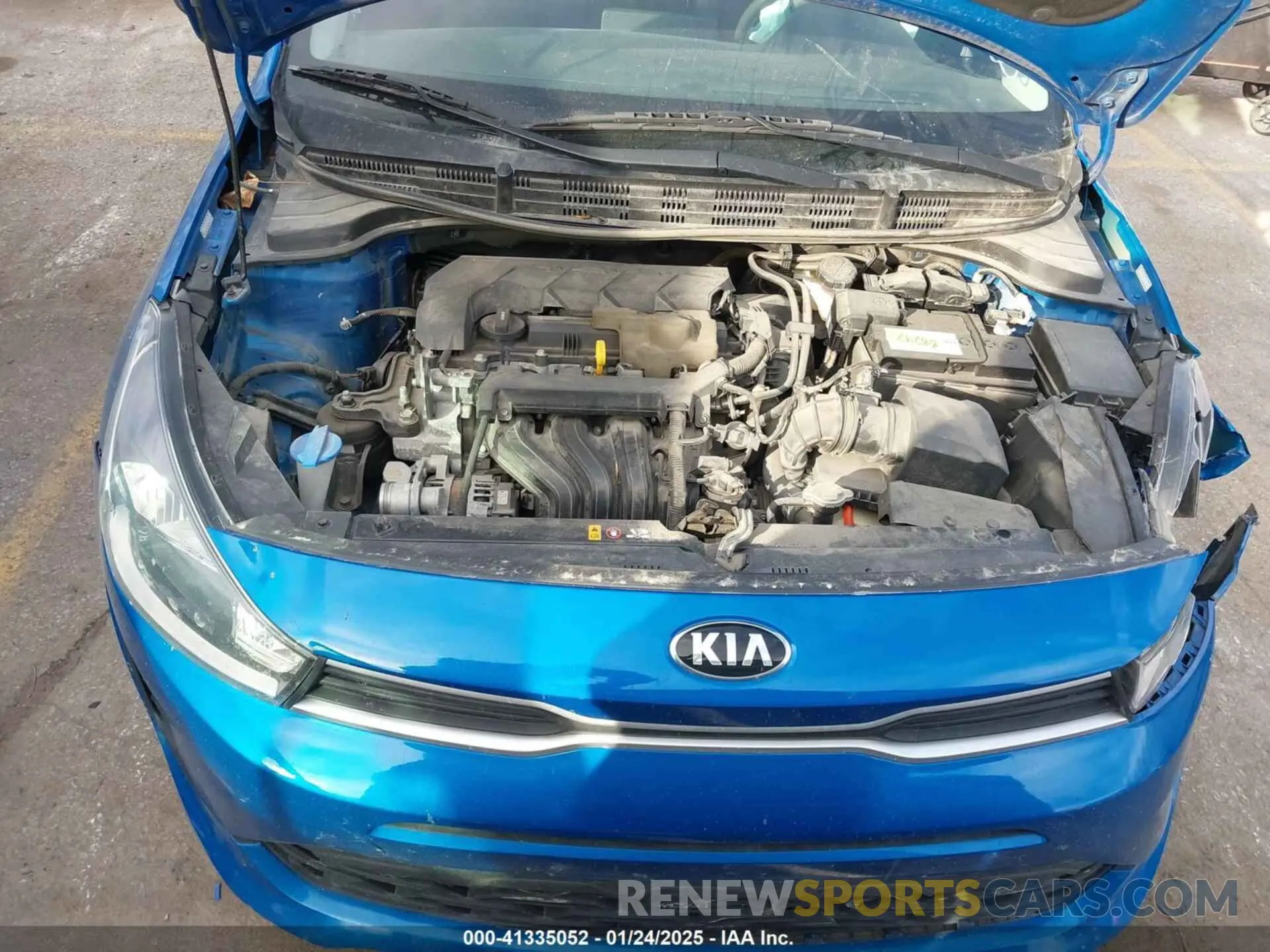 10 Photograph of a damaged car 3KPA25AD9ME379848 KIA RIO 5-DOOR 2021