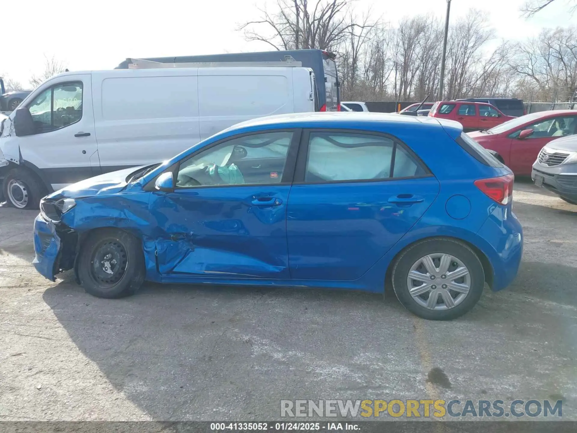 14 Photograph of a damaged car 3KPA25AD9ME379848 KIA RIO 5-DOOR 2021