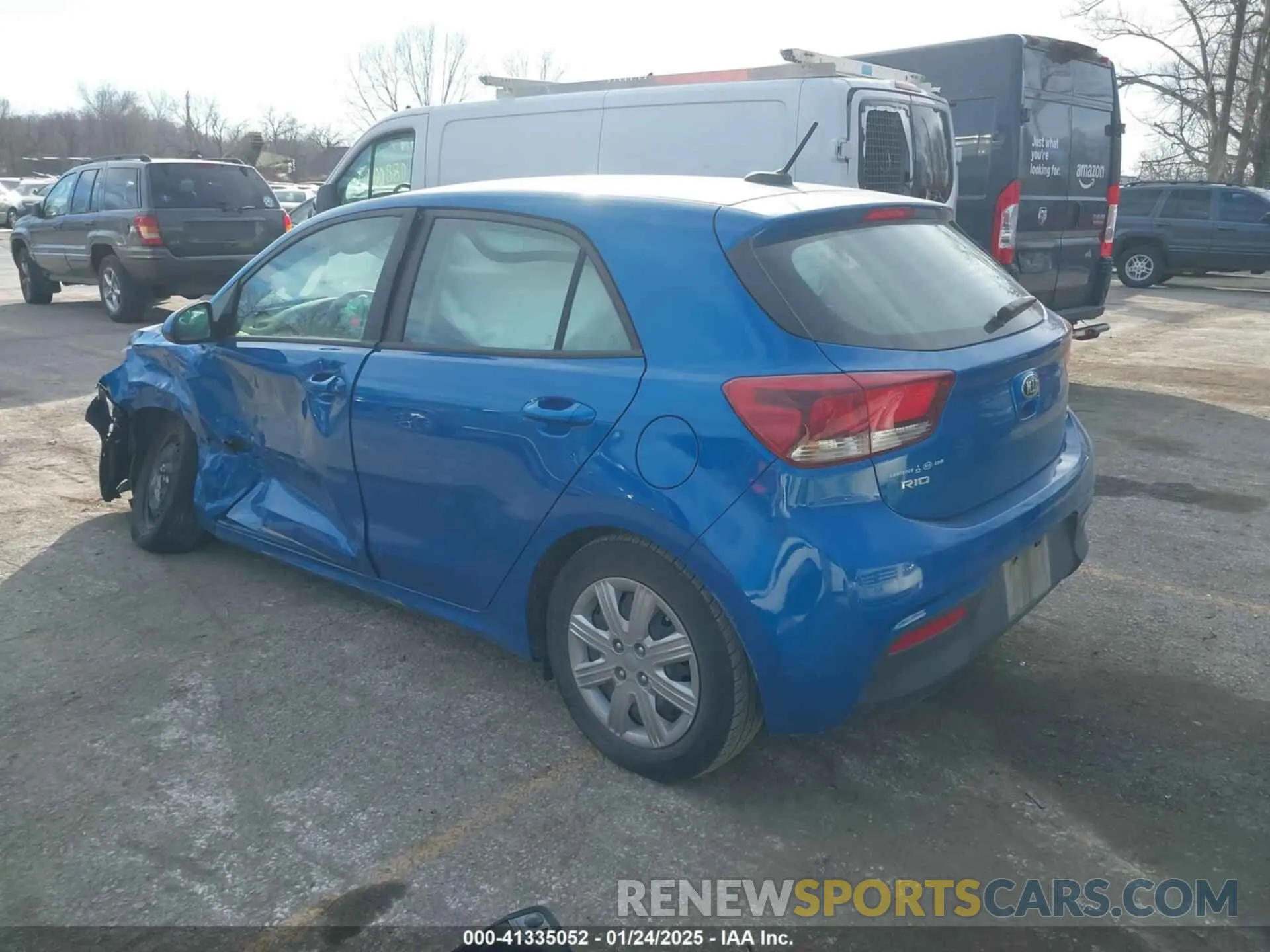 3 Photograph of a damaged car 3KPA25AD9ME379848 KIA RIO 5-DOOR 2021