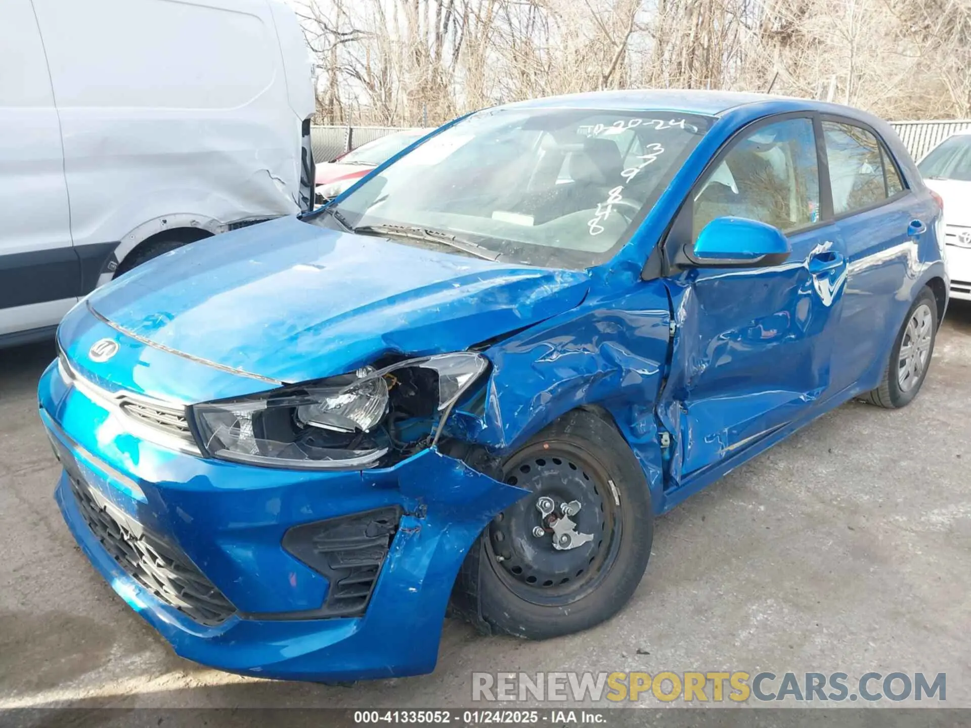 6 Photograph of a damaged car 3KPA25AD9ME379848 KIA RIO 5-DOOR 2021