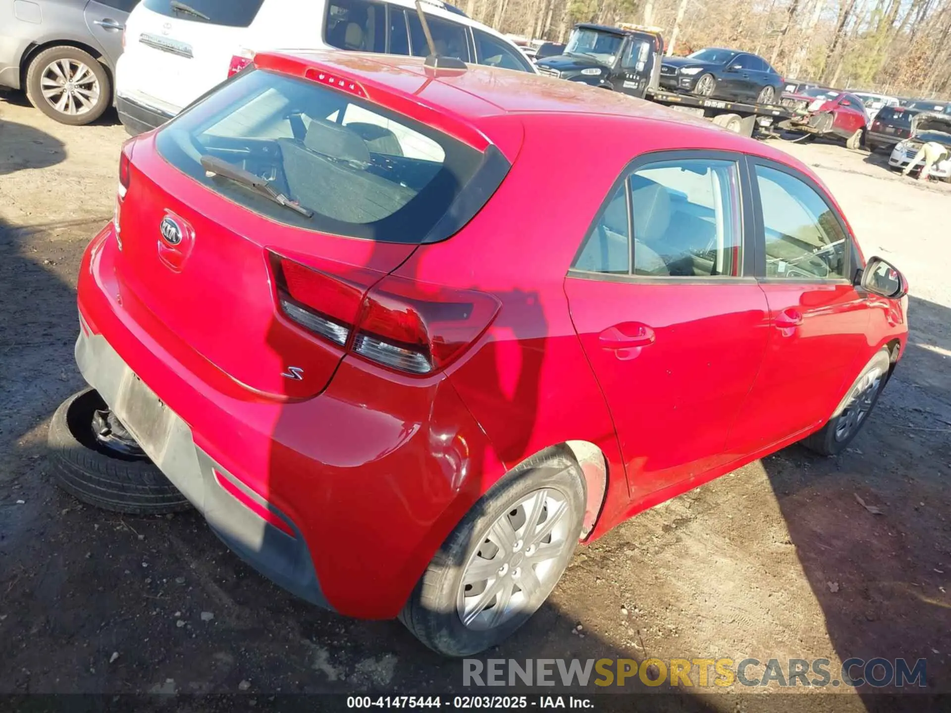 4 Photograph of a damaged car 3KPA25ADXME433531 KIA RIO 5-DOOR 2021