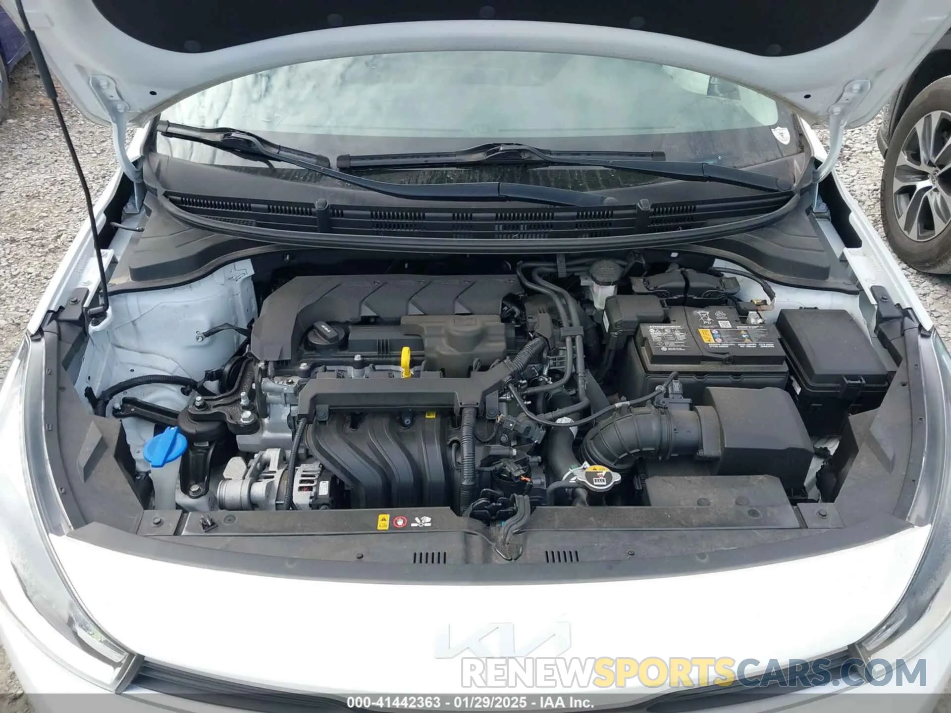 10 Photograph of a damaged car 3KPA25AD5NE457866 KIA RIO 5-DOOR 2022