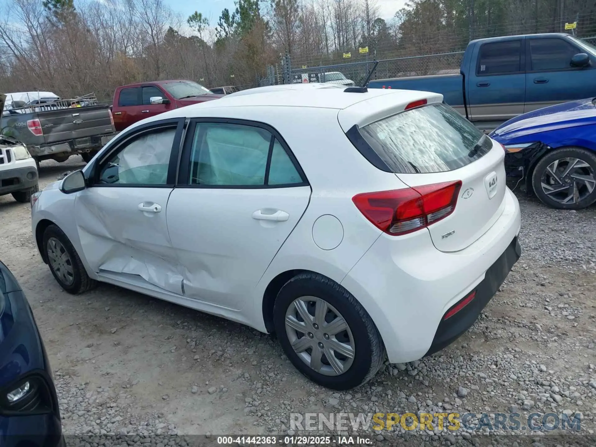 14 Photograph of a damaged car 3KPA25AD5NE457866 KIA RIO 5-DOOR 2022