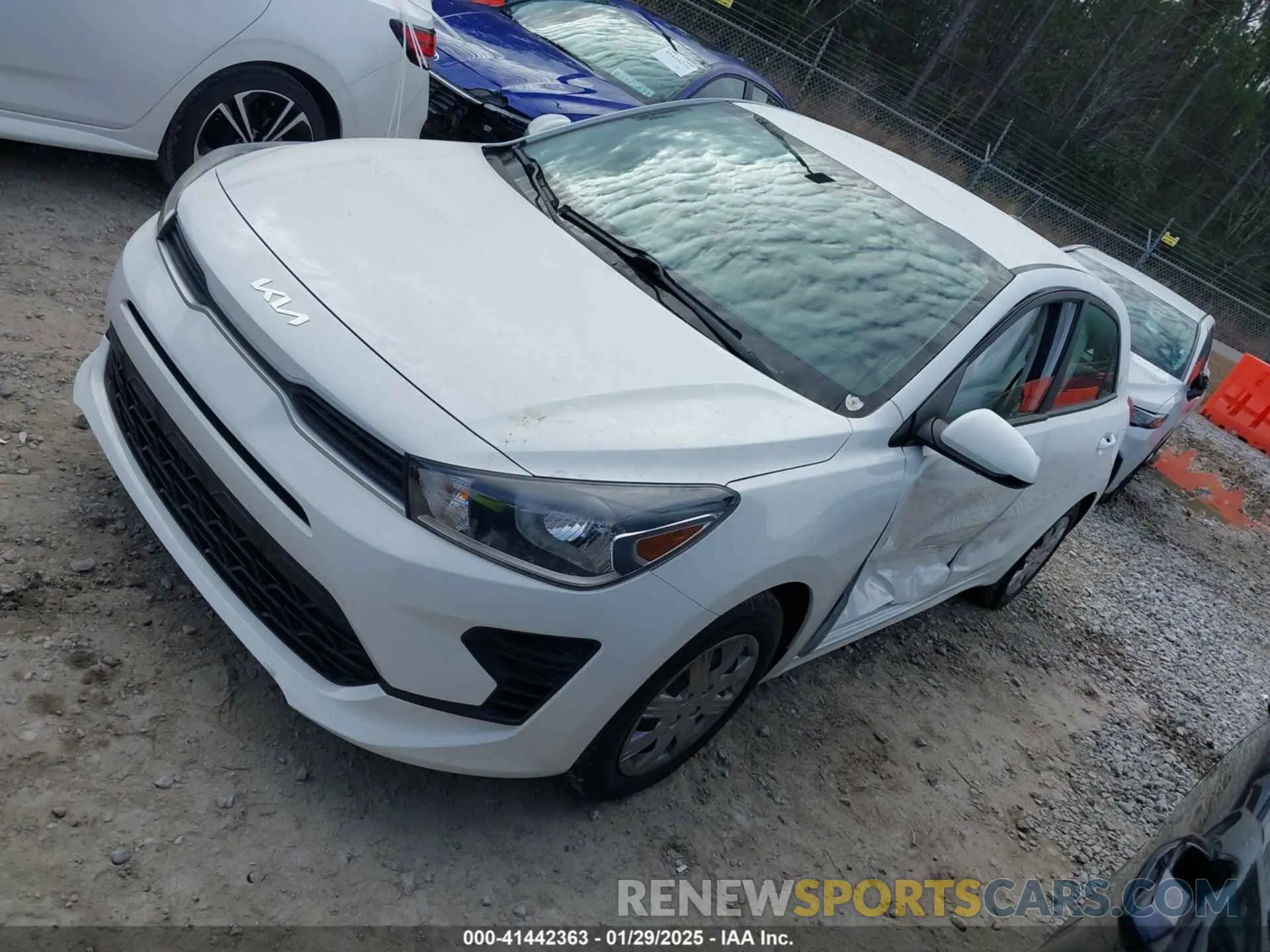 2 Photograph of a damaged car 3KPA25AD5NE457866 KIA RIO 5-DOOR 2022