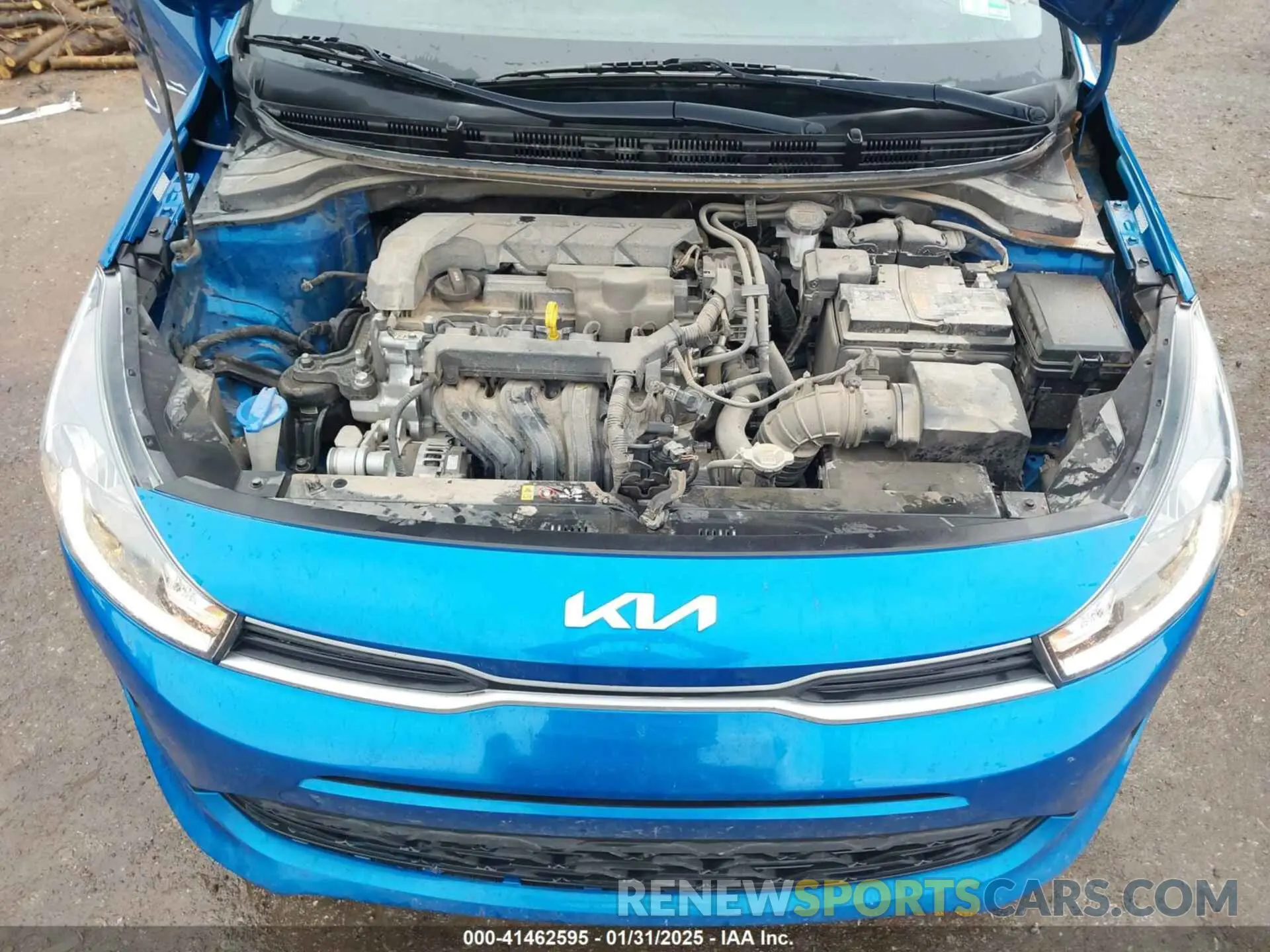 10 Photograph of a damaged car 3KPA25AD5NE481956 KIA RIO 5-DOOR 2022