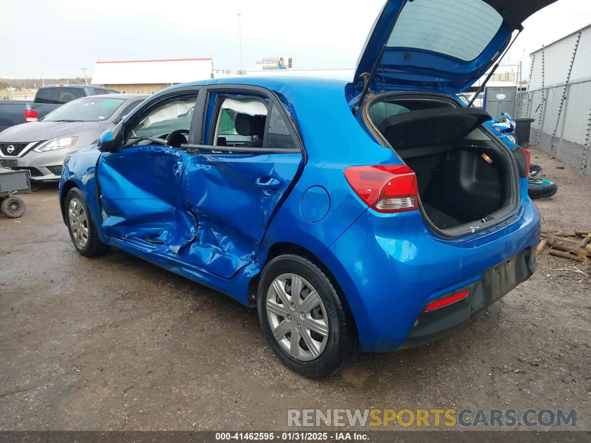 3 Photograph of a damaged car 3KPA25AD5NE481956 KIA RIO 5-DOOR 2022