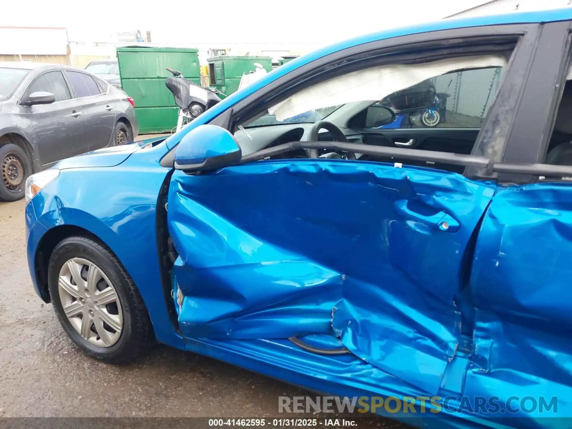 6 Photograph of a damaged car 3KPA25AD5NE481956 KIA RIO 5-DOOR 2022